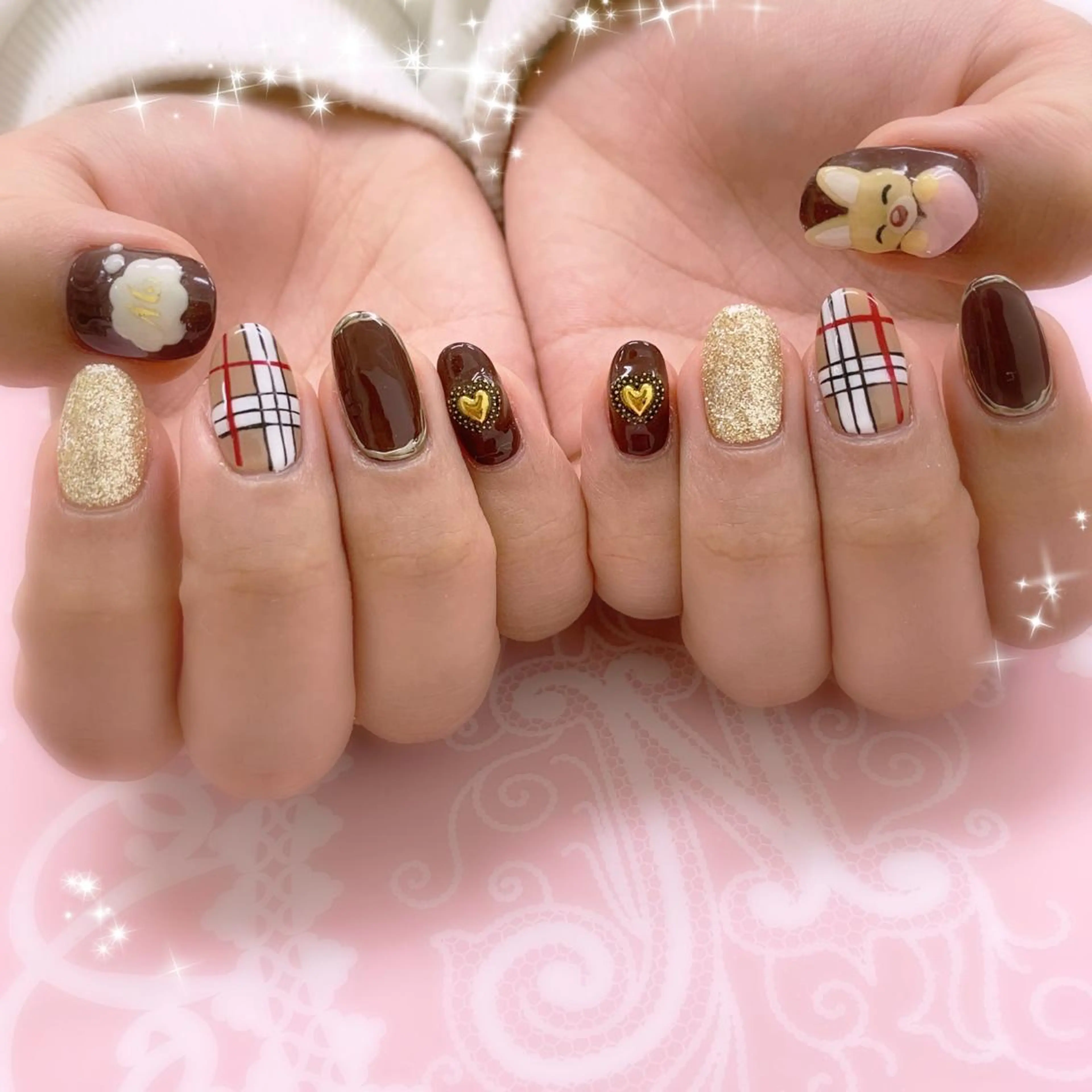 ネイル ハンドネイル 五十嵐 美智のネイルデザイン