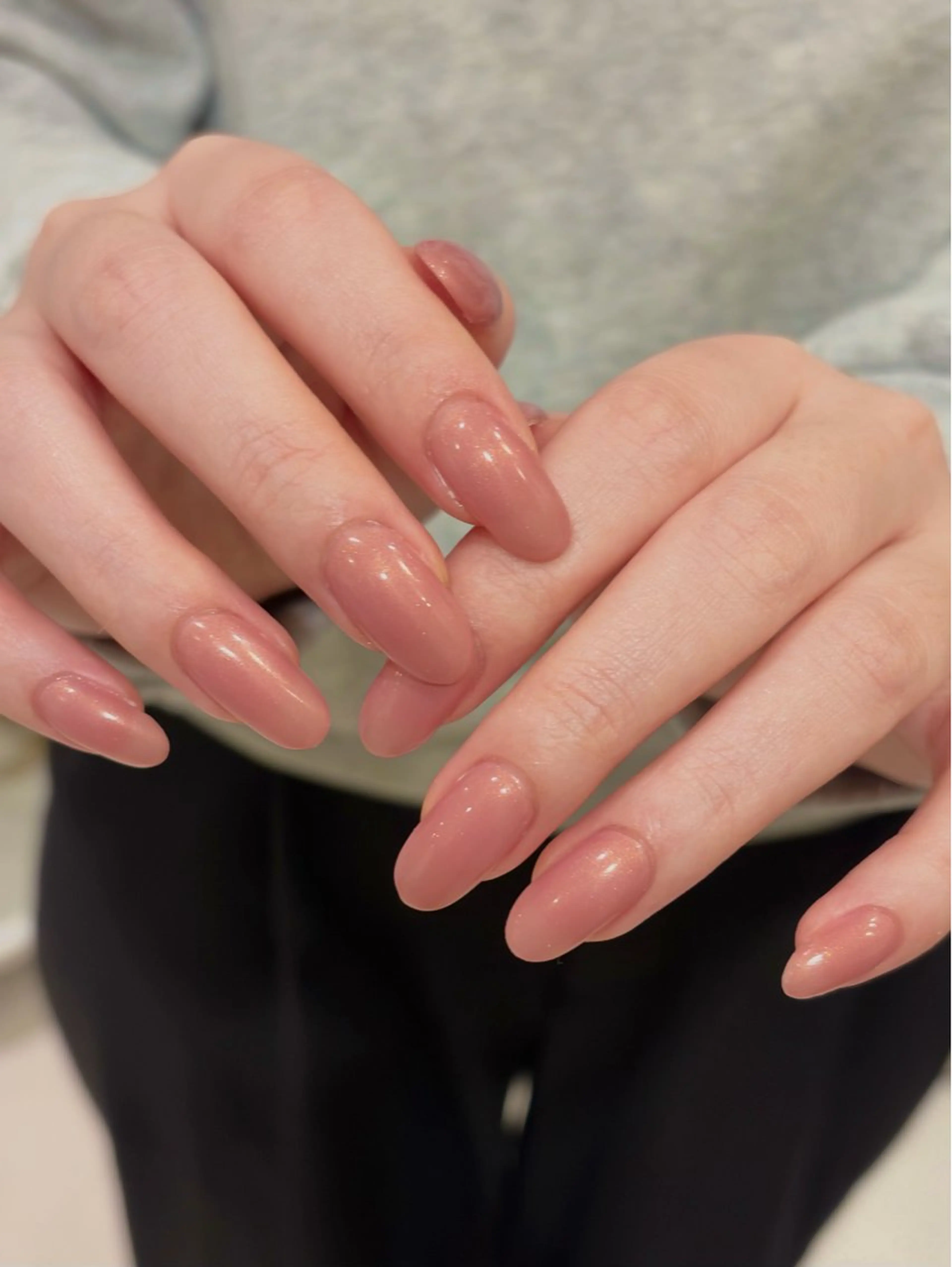 ネイル ワンカラーネイル ハンドネイル salon madre Sakiのネイルデザイン