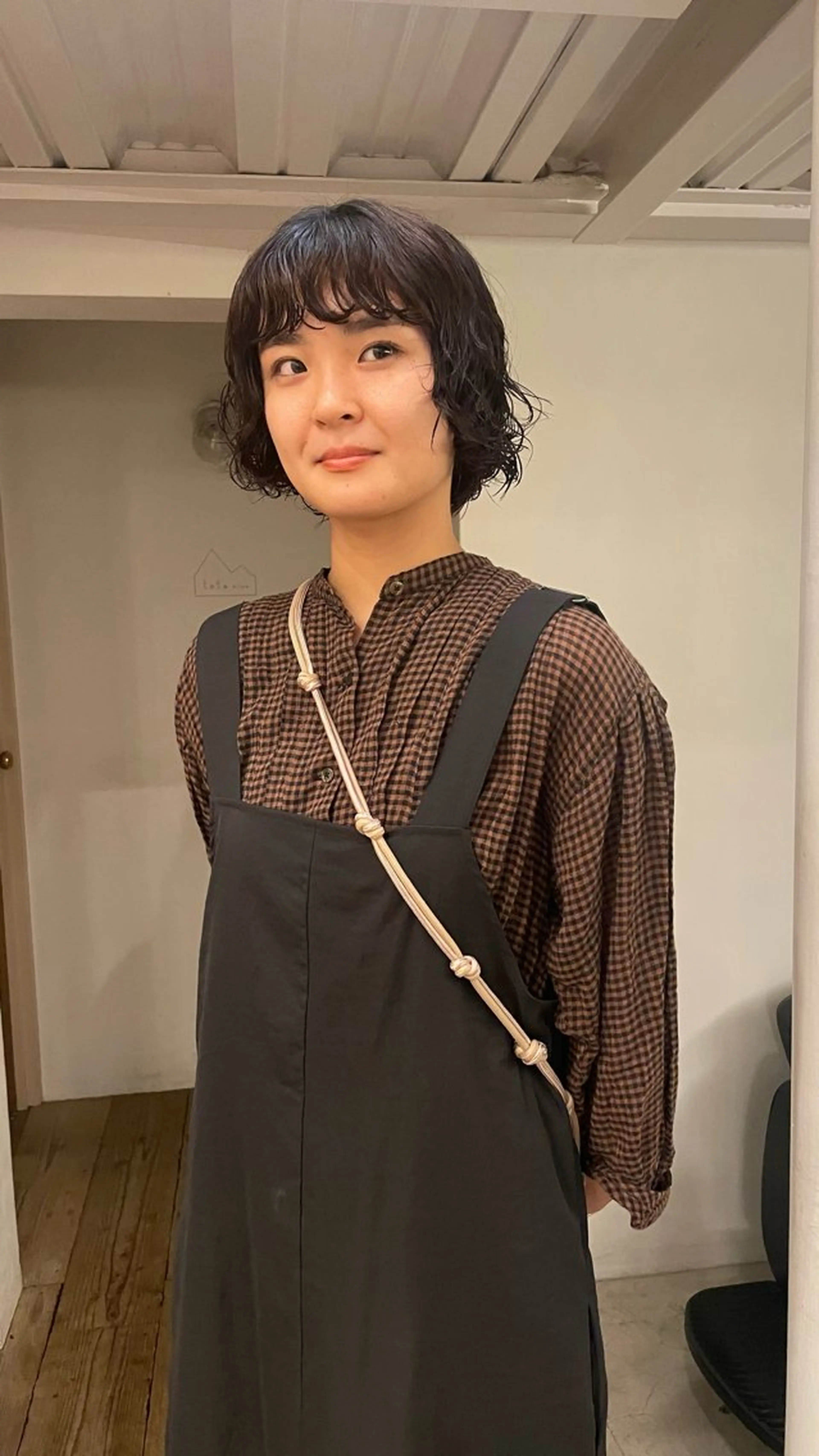 ミディアム パーマ ミディアムパーマ ボブ 原宿/ケパーマ 🧺ユウマのヘアスタイル