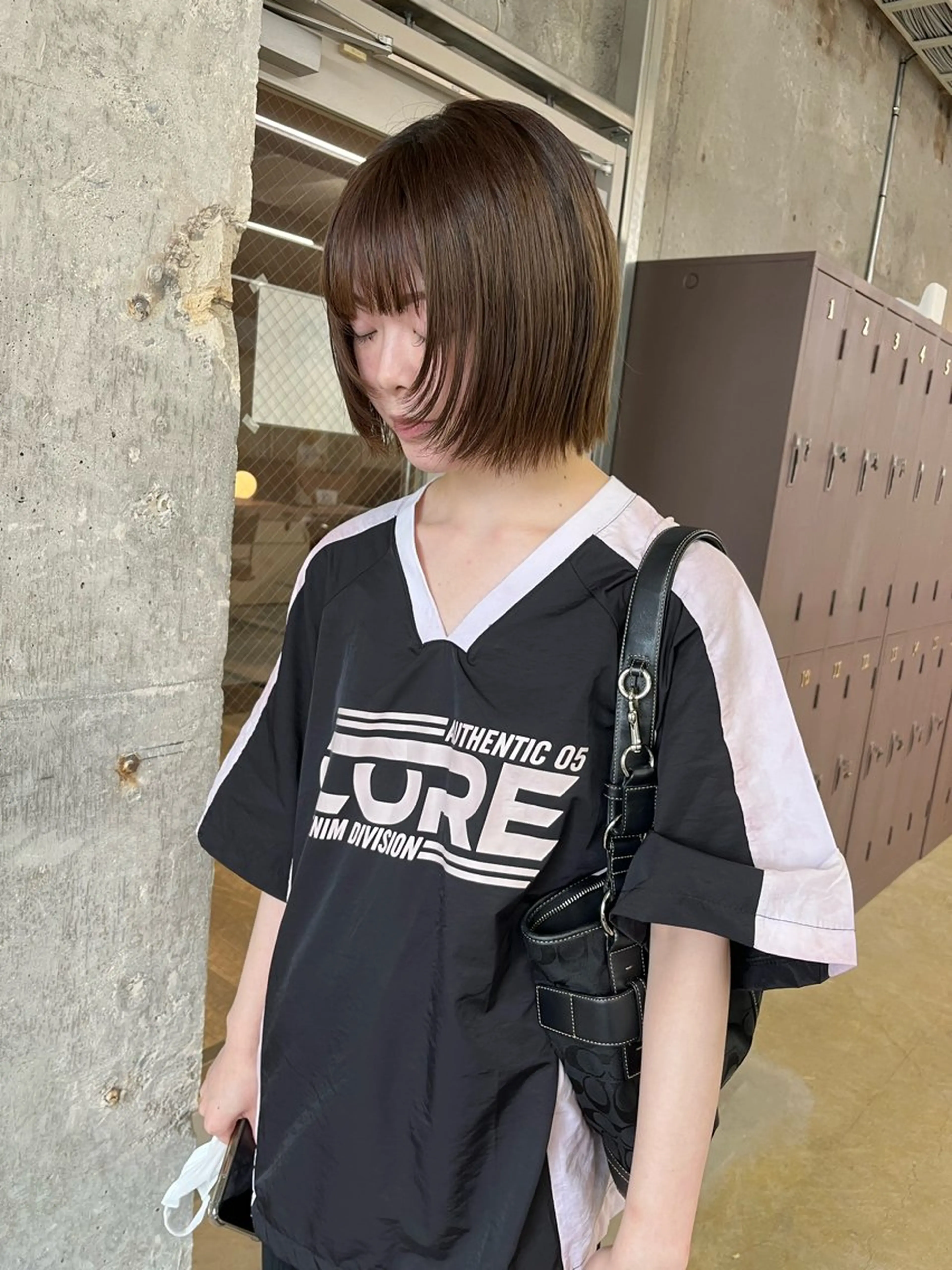 ミディアム カラー レイヤーカット 小木曽智美 /ボブ/ショートのヘアスタイル