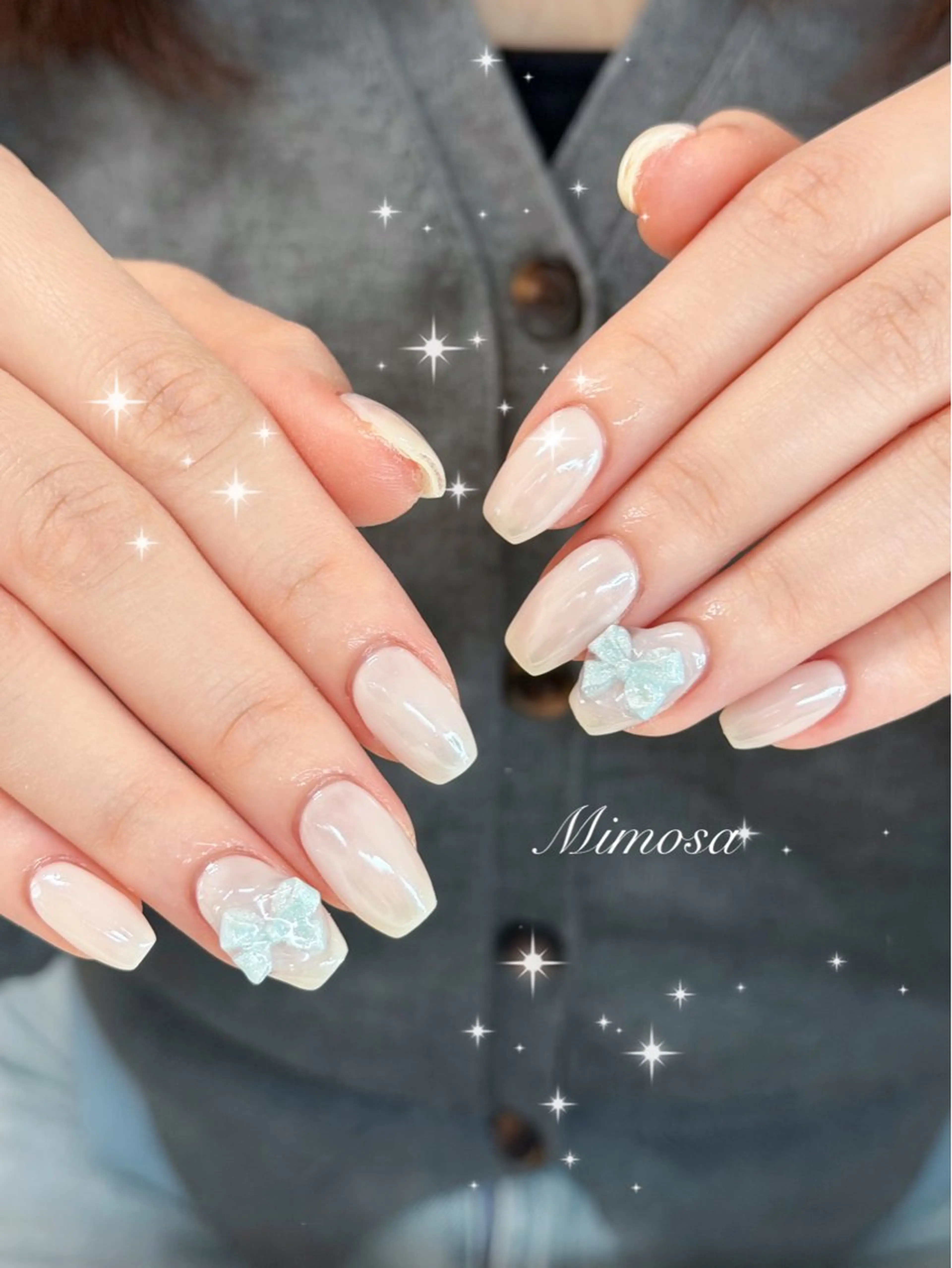 ネイル ハンドネイル フットネイル 🫧Mimosa 吉祥寺のネイルデザイン