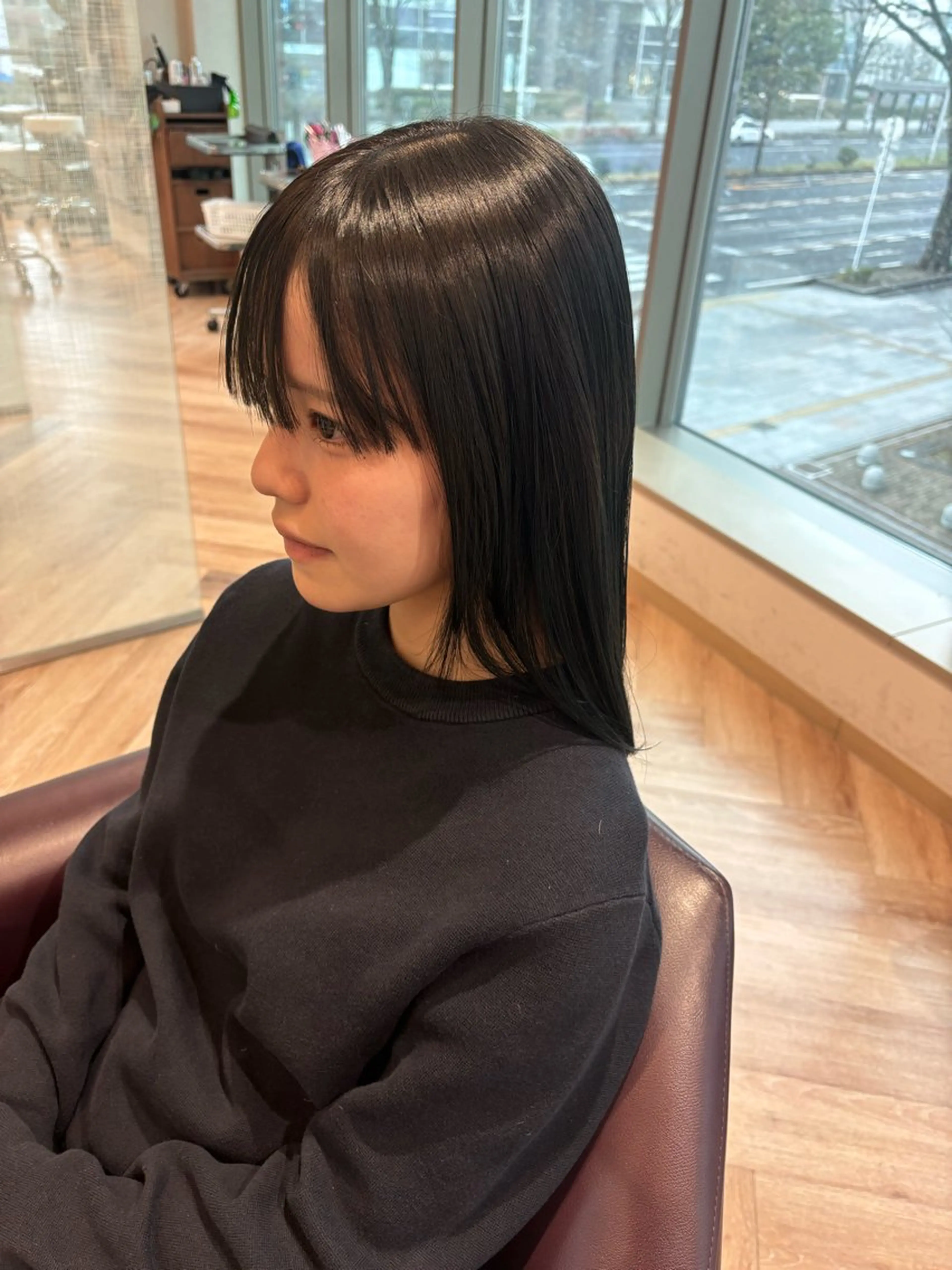 カラー ヘアカラー トリートメント 艶カラー💞 amiのヘアスタイル