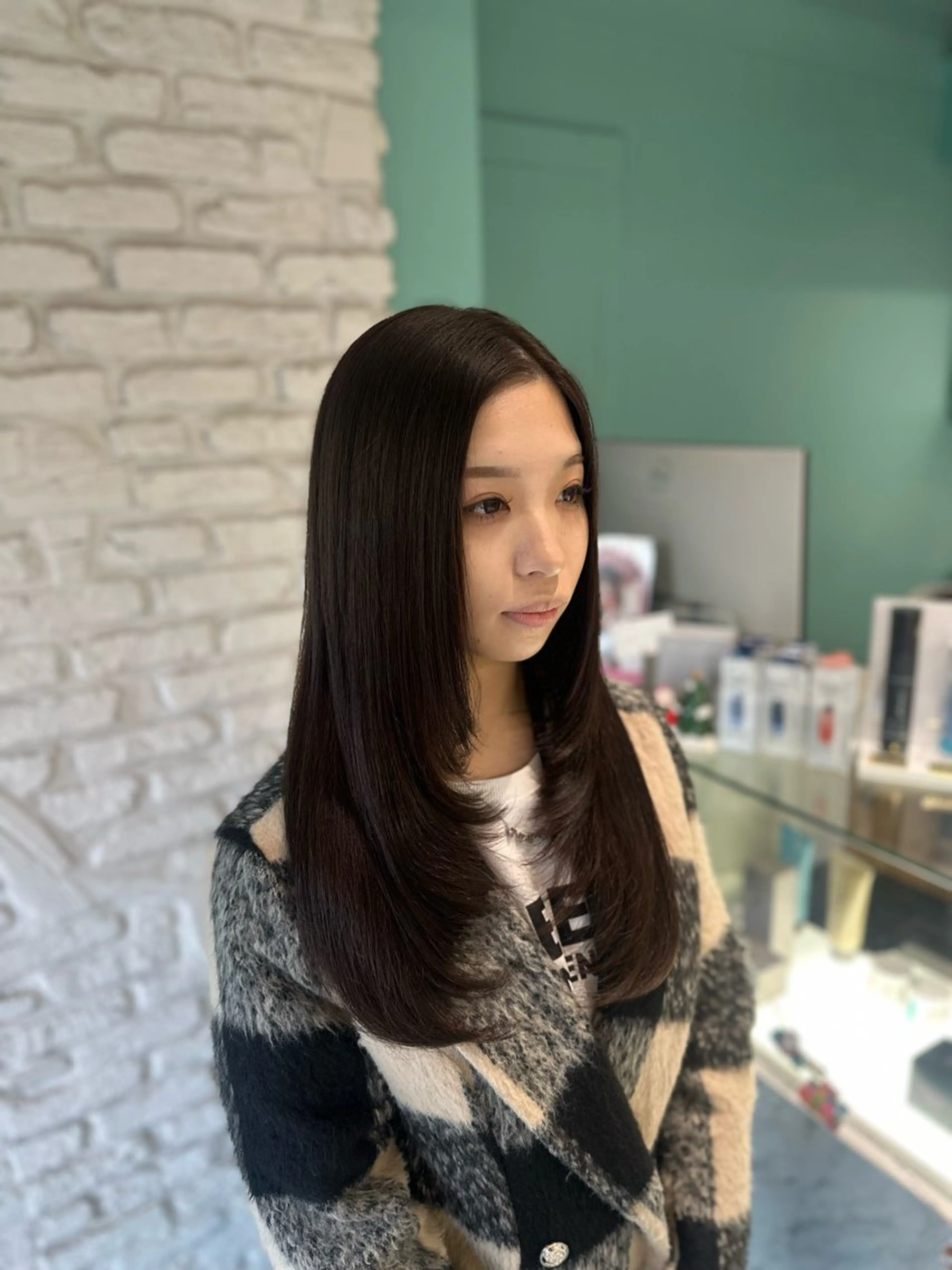 ロング カラー カット ヘアカラー LeeHorie MIUのヘアスタイル