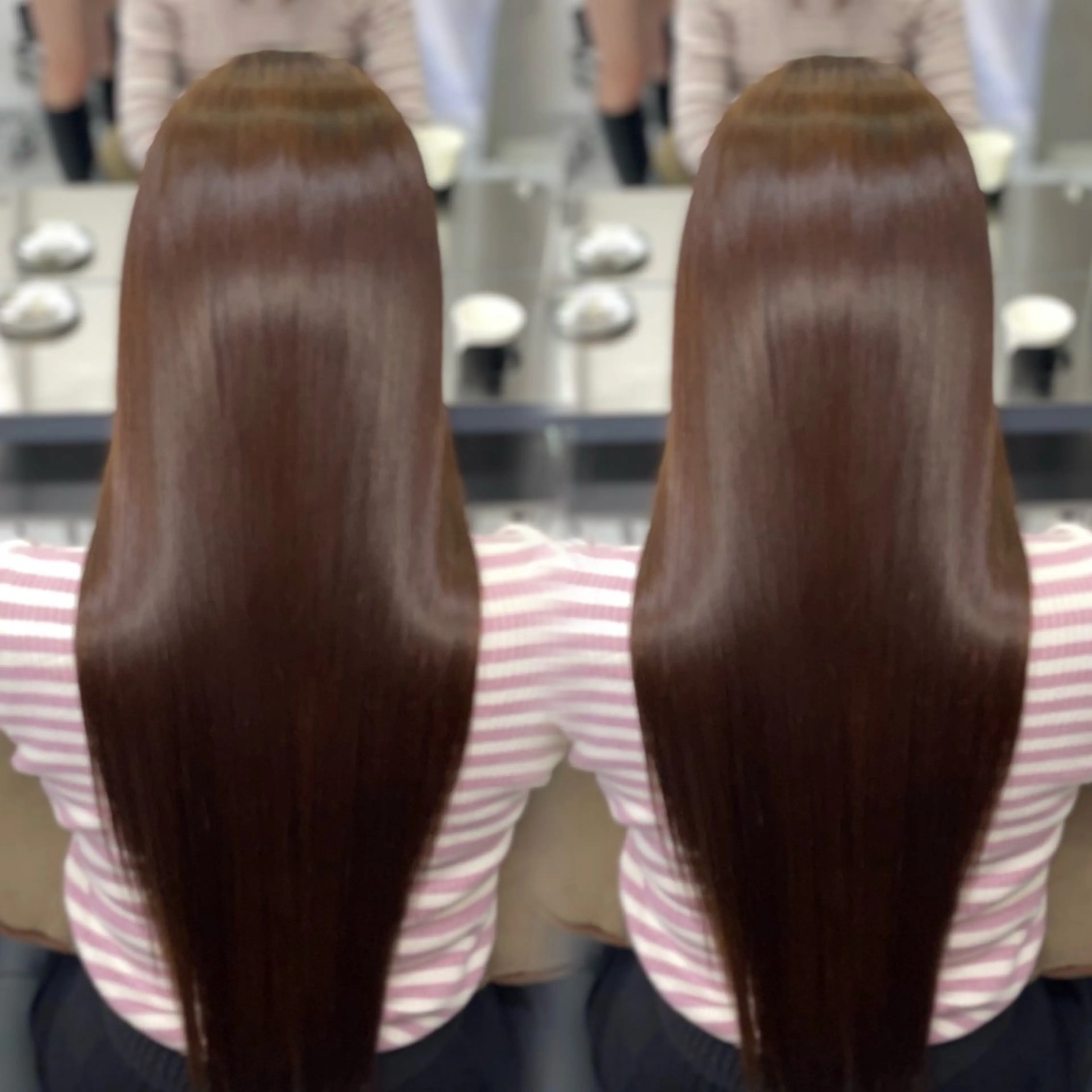 ロング 縮毛矯正 トリートメント RAF TOKYO 2nd 今泉店所属・RAF KAEDEのヘアスタイル