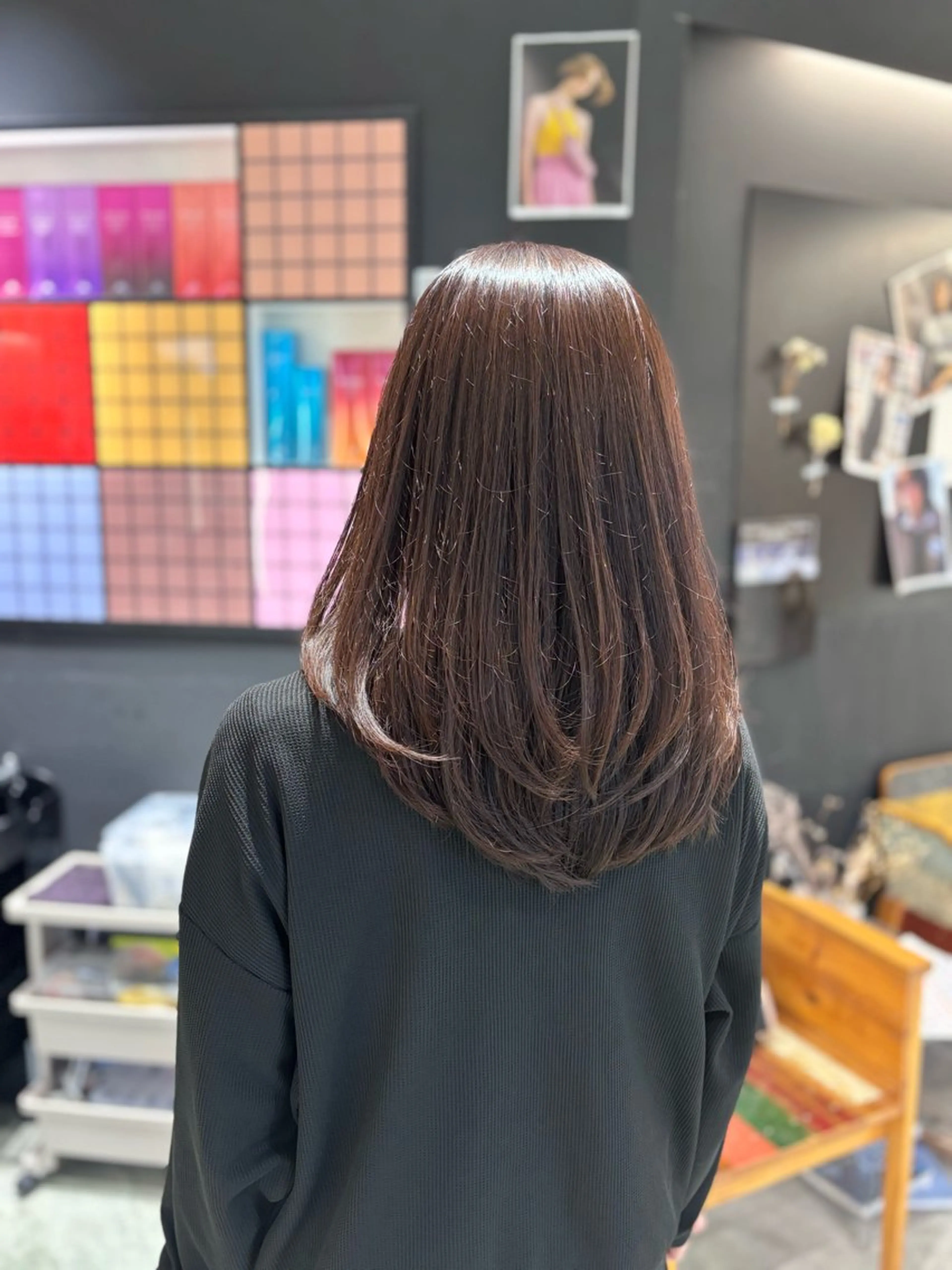 ロング カラー 菅原 佑月のヘアスタイル