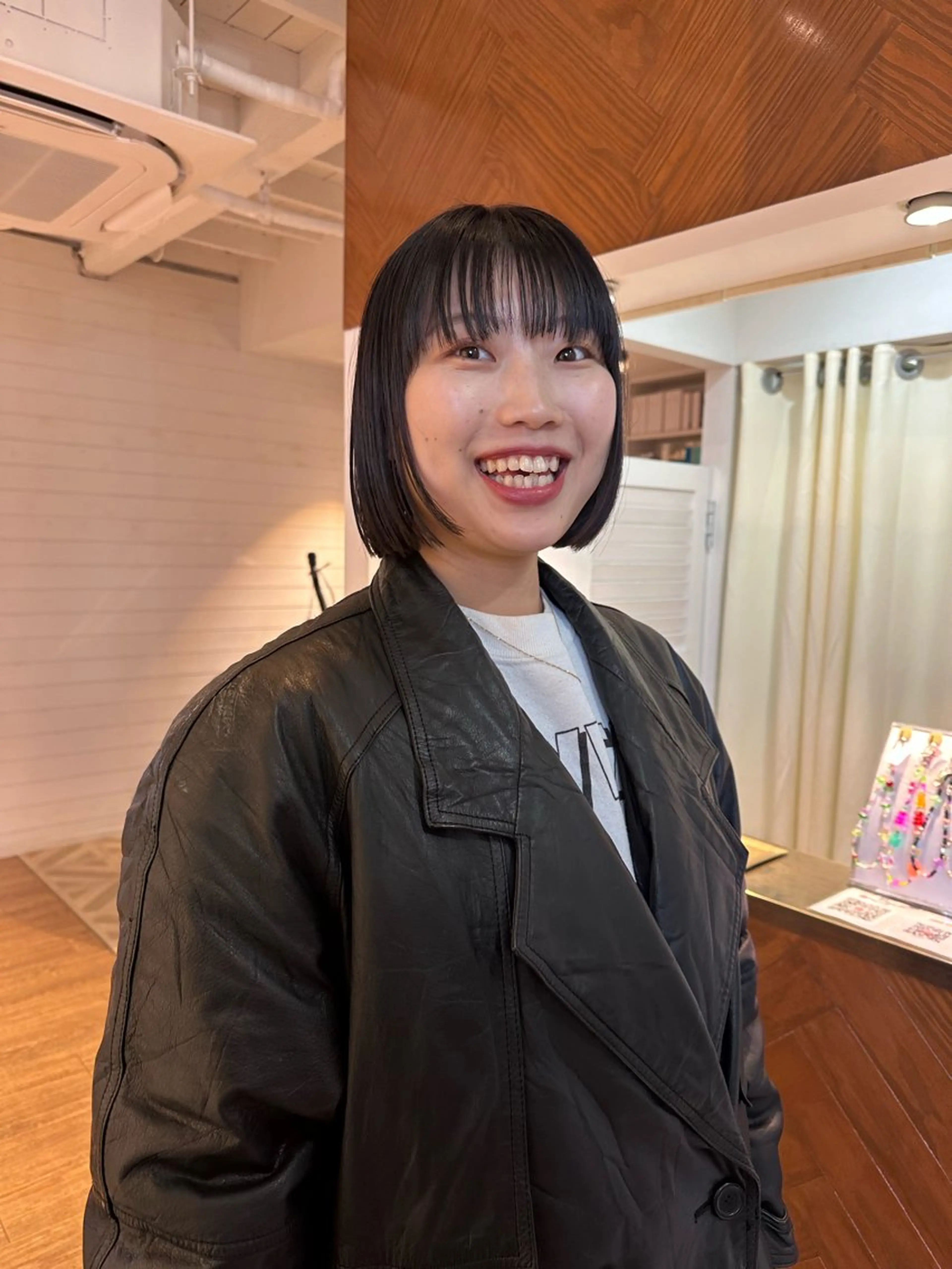 ショート ボブ カット ヘッドスパ nanaka/ レイヤーカットのヘアスタイル