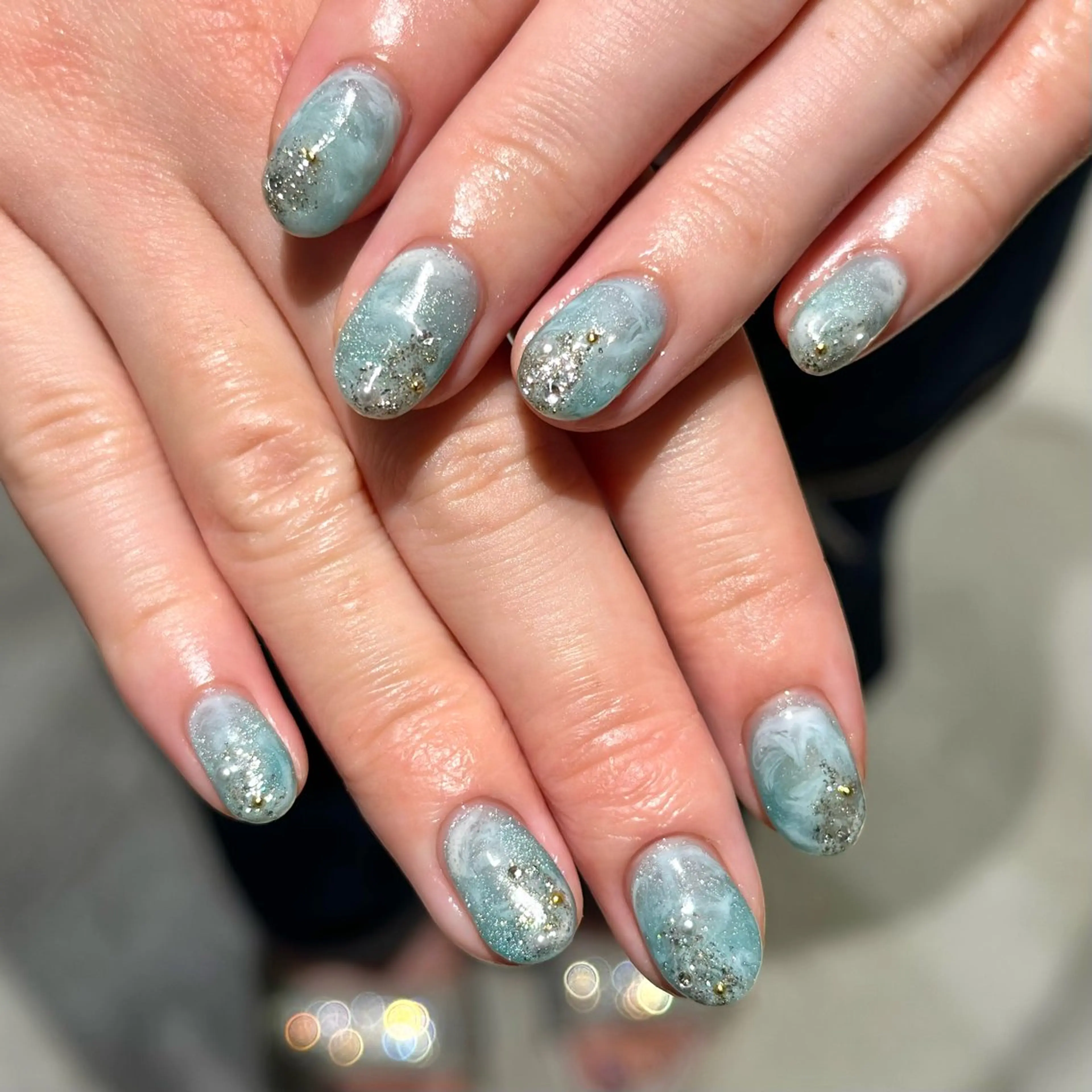 ネイル ニュアンスネイル ハンドネイル shibuya *ﾟのネイルデザイン