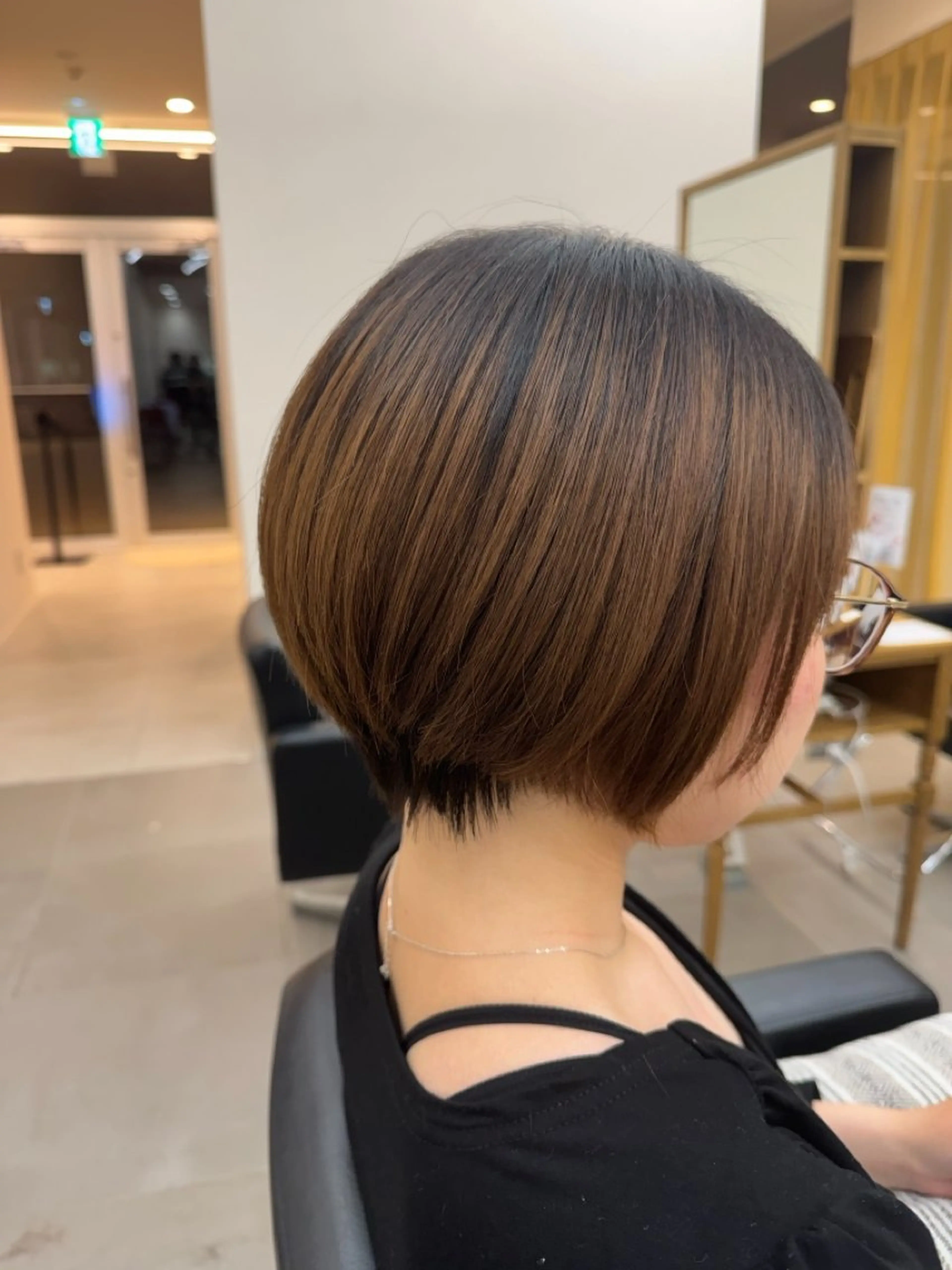 ショート equri×SHISEIDO所属・下田 希/レディースカットのヘアスタイル