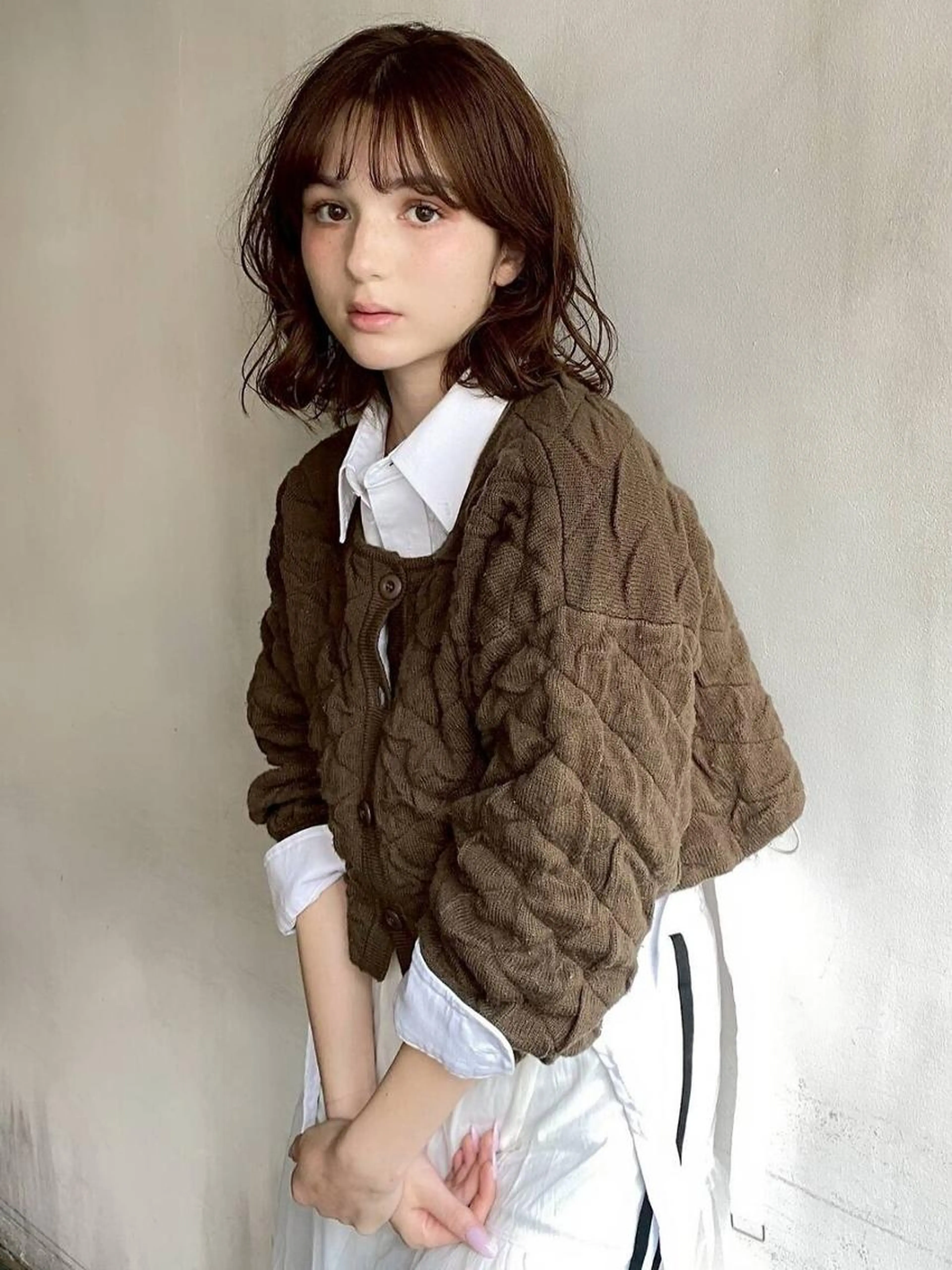 《 口コミ限定🖋️ 》ワンカラー + カット + アミノリペアトリートメントの写真