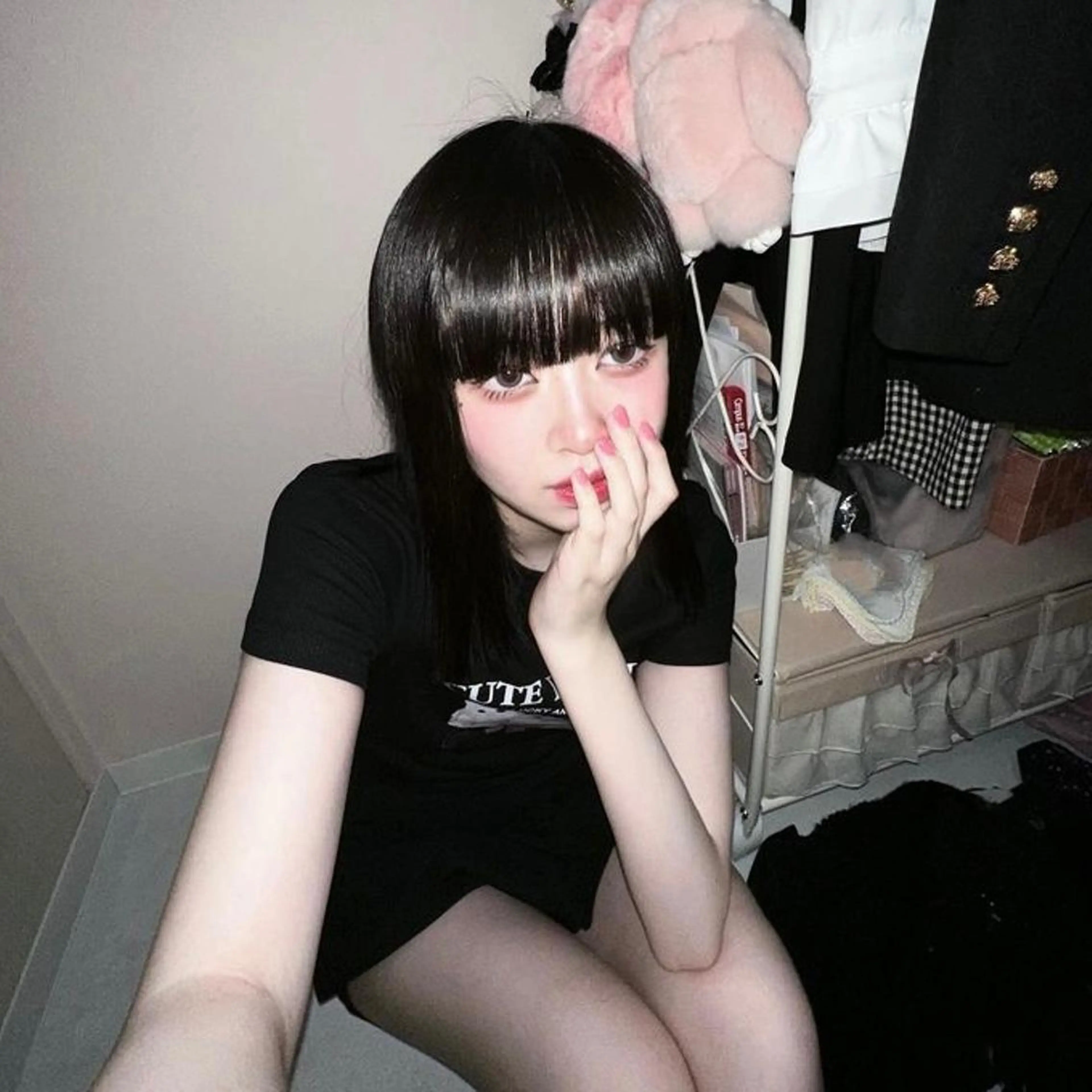 【🌬 クセ撃退 🌬】　　　　　　　　　　　　　　　　　　　ポイント縮毛矯正♻️(前髪のみ)＋前髪カット✂️の写真