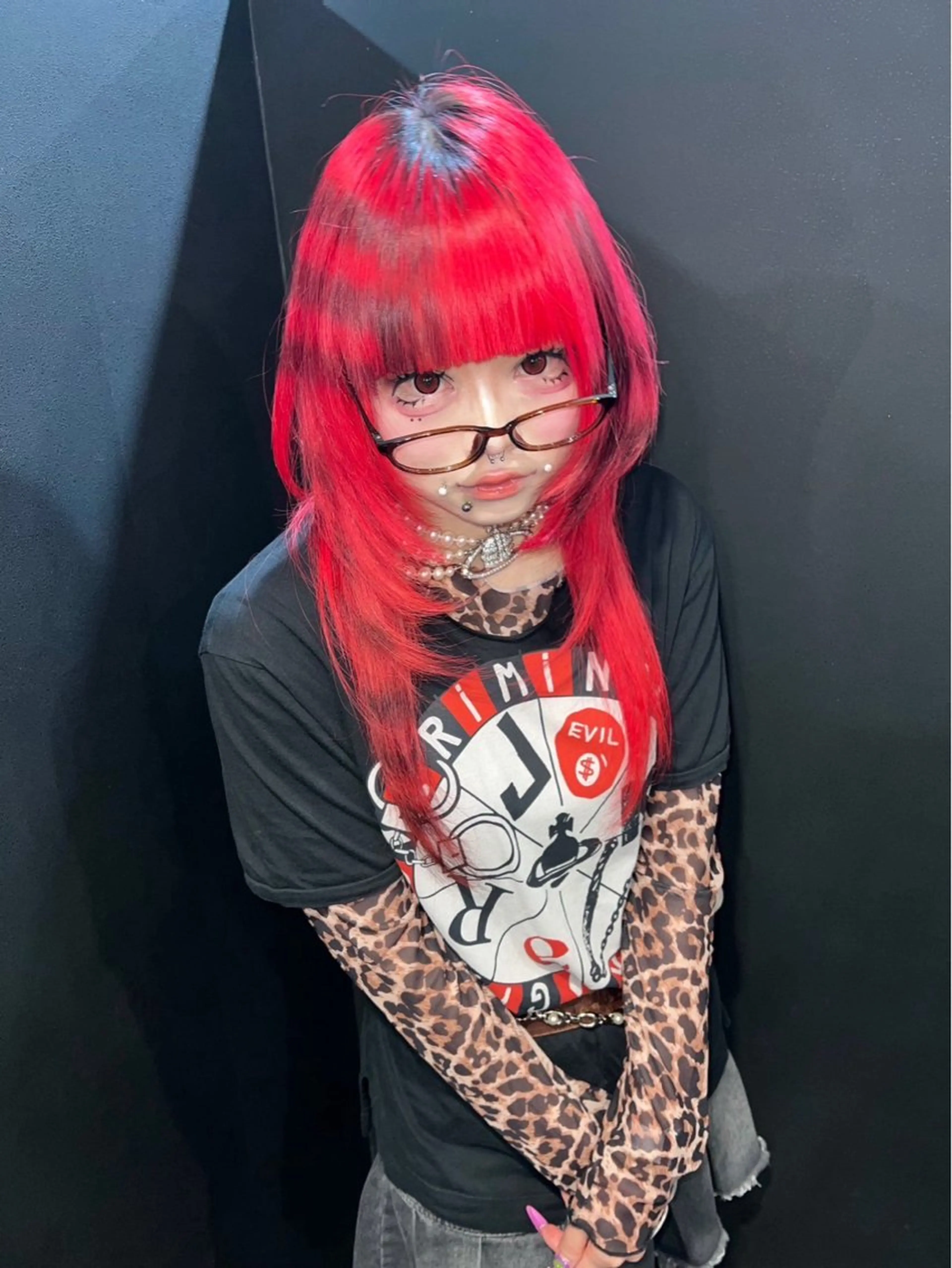 セミロング miku /原宿美容師/y2kのヘアスタイル