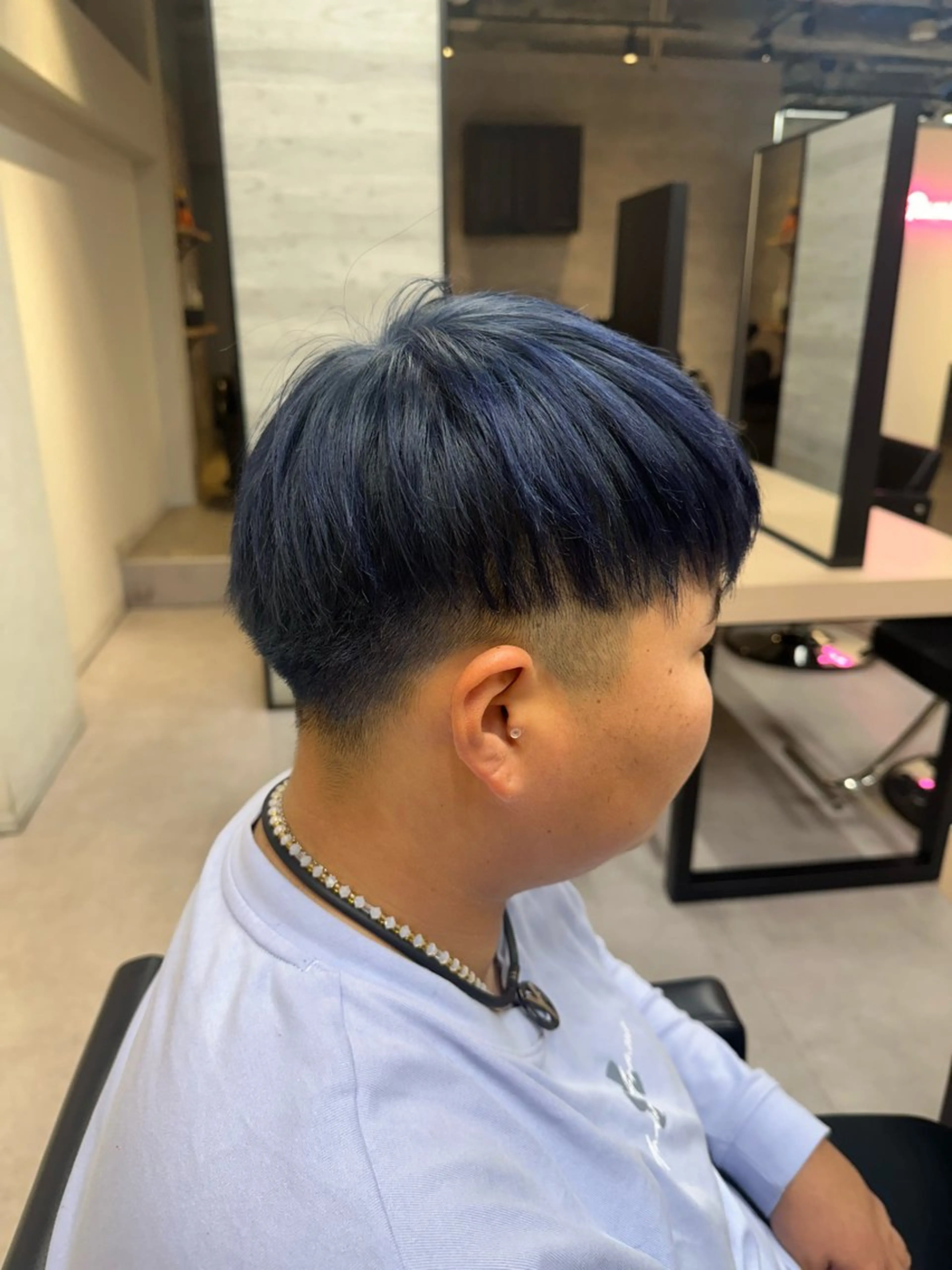 ショート カラー メンズ カット ヘアカラー トリートメント 🪞個室サロン/韓国 艶髪/keito🪞のヘアスタイル