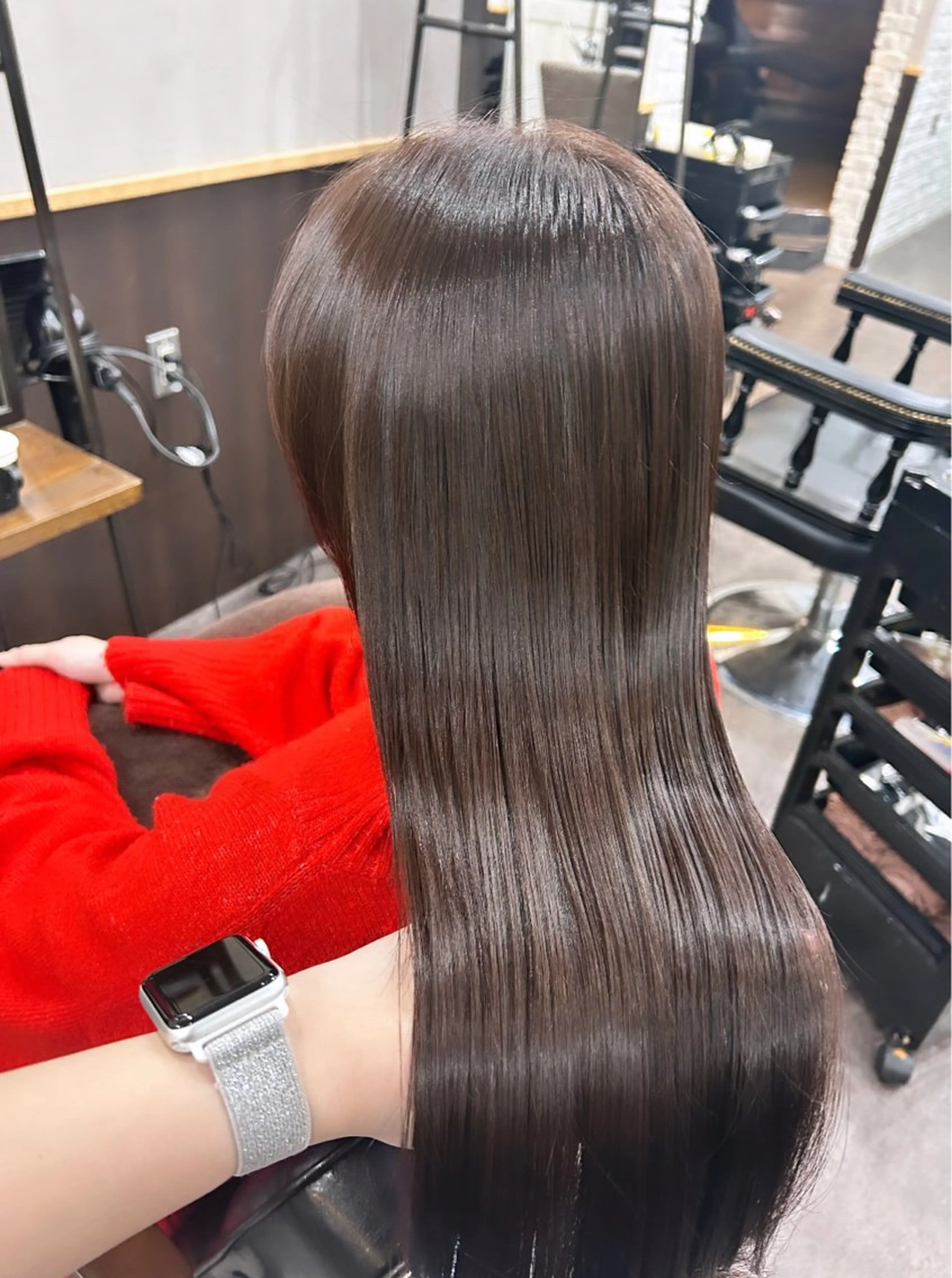 ロング カラー 🦄🩵YUNA 🩵🦄のヘアスタイル