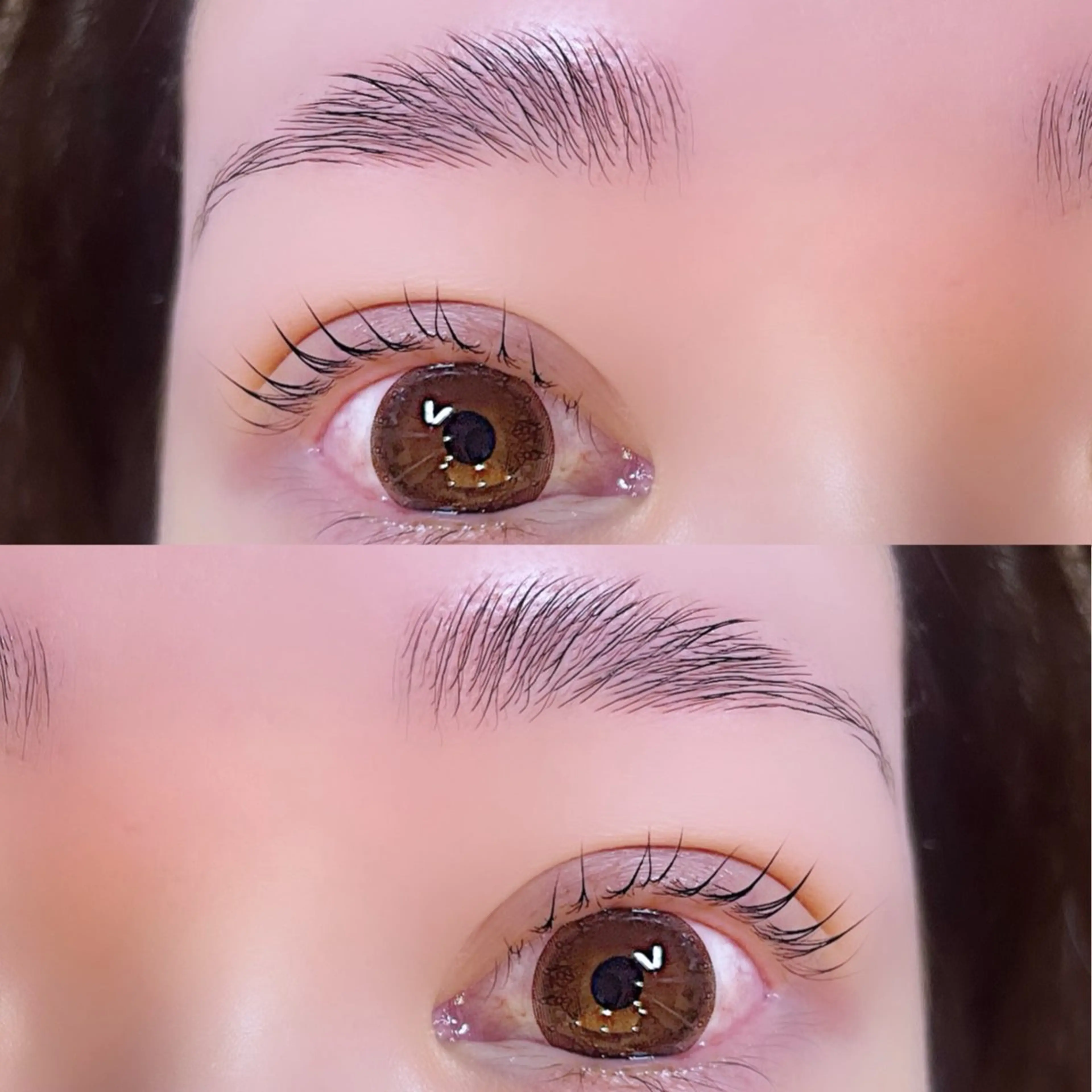 アイブロウ マツパ mika❤︎まつげ| 眉毛|束感【茅ヶ崎】のマツエク・マツパデザイン