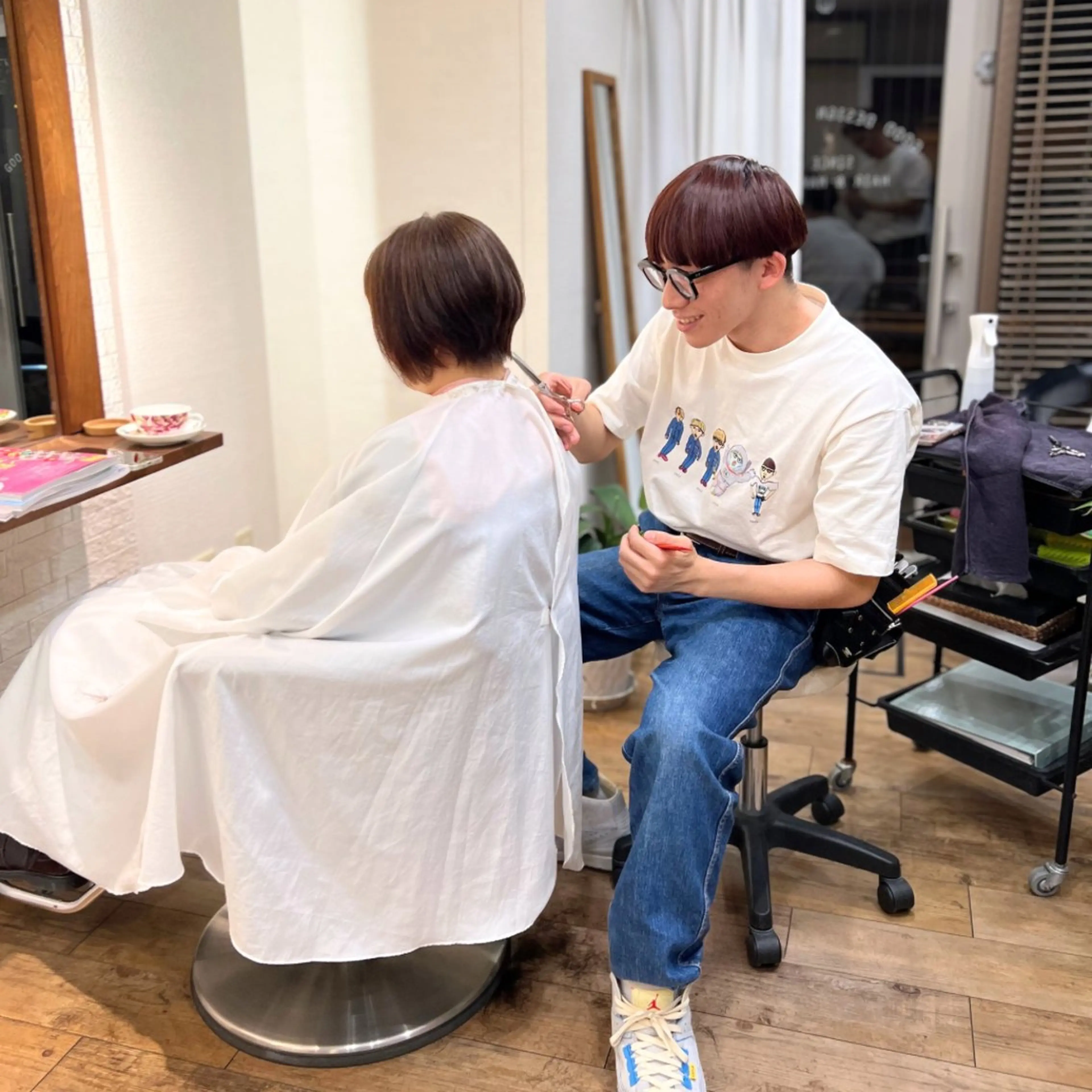 ショート カット トリートメント Hair&Make newer所属・しんのすけ /モデルさん募集中のヘアスタイル