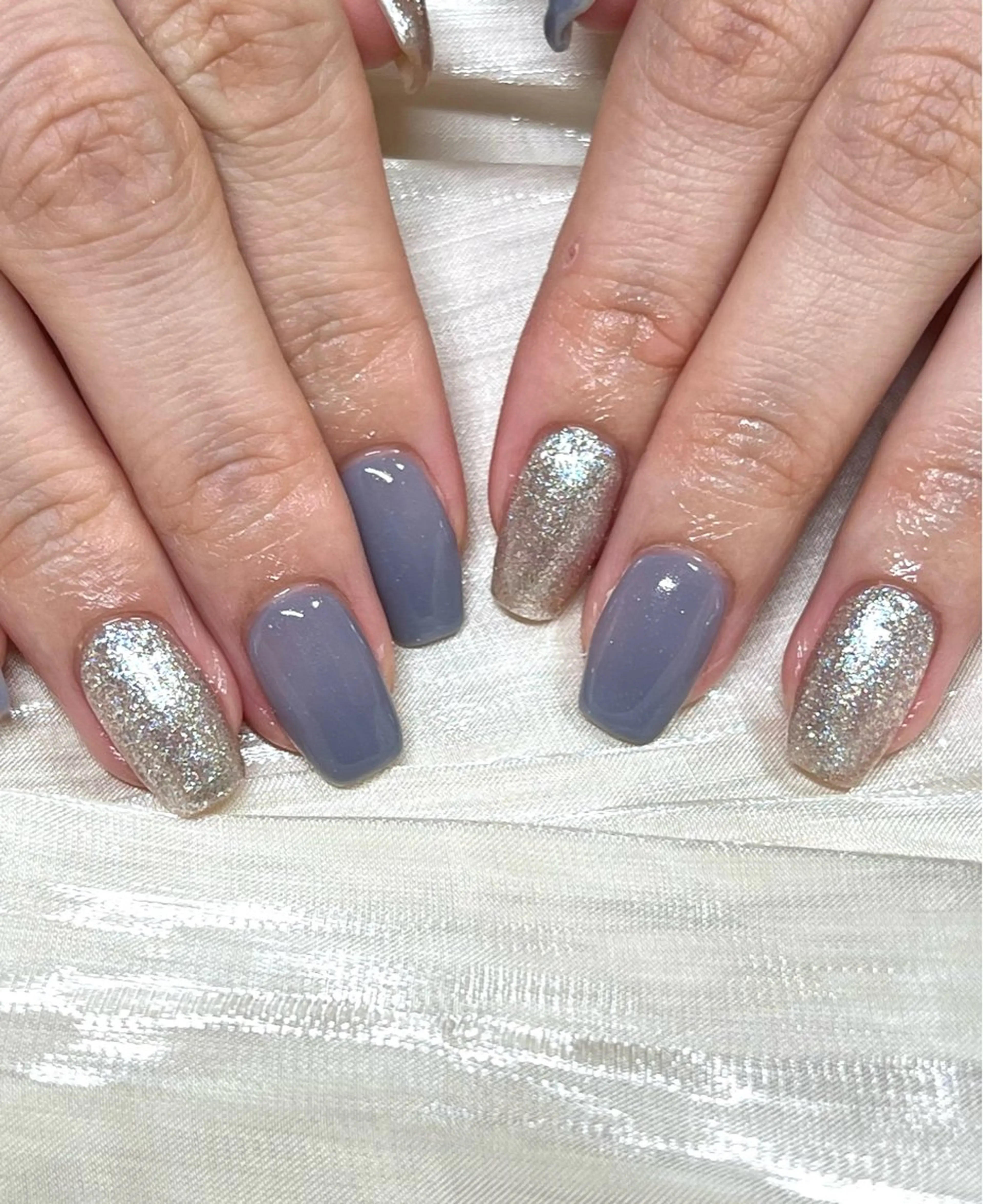 【オフあり】ワンカラーorラメグラの写真