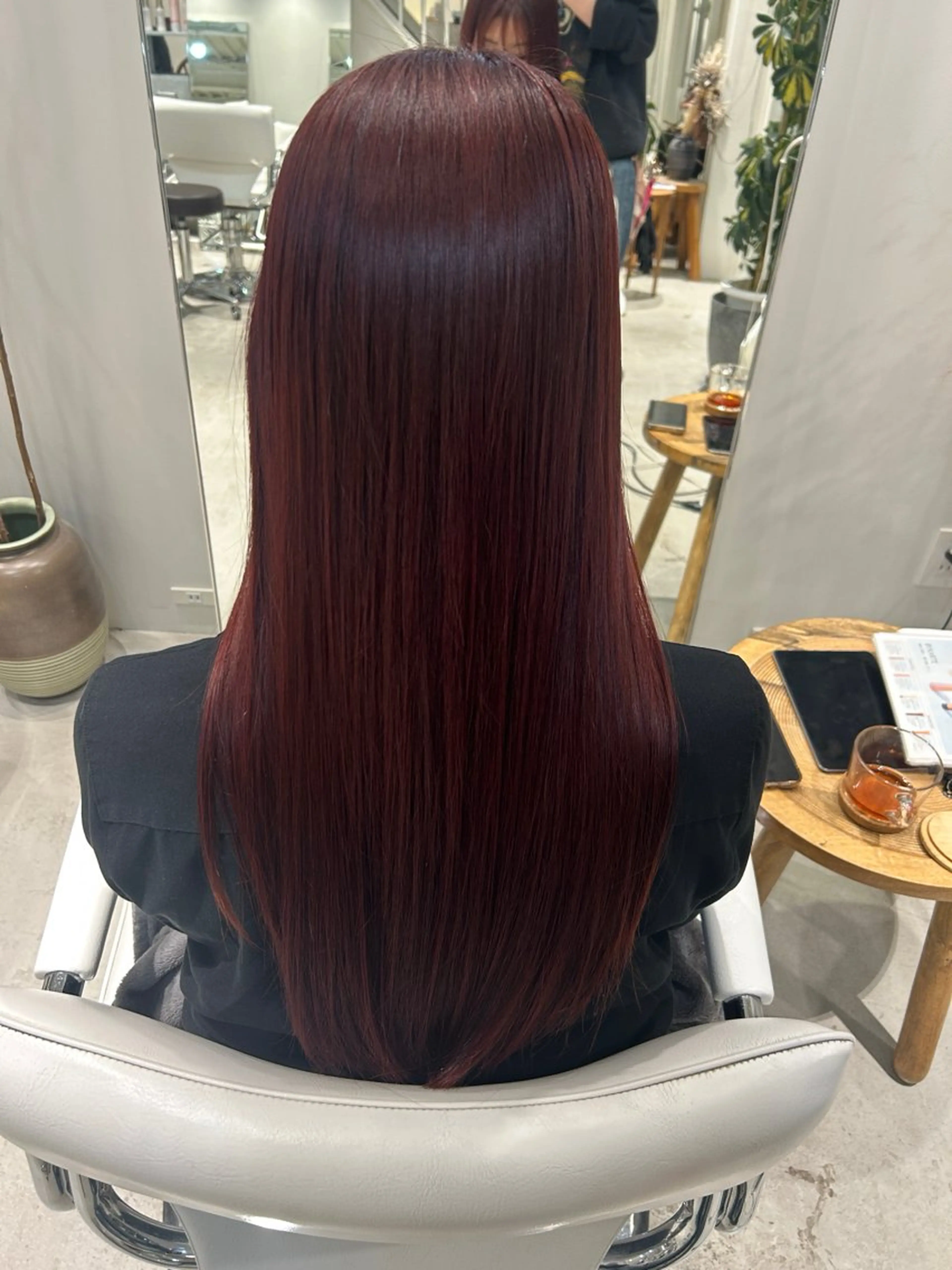 ロング カラー ヘアカラー 篠原 若奈のヘアスタイル