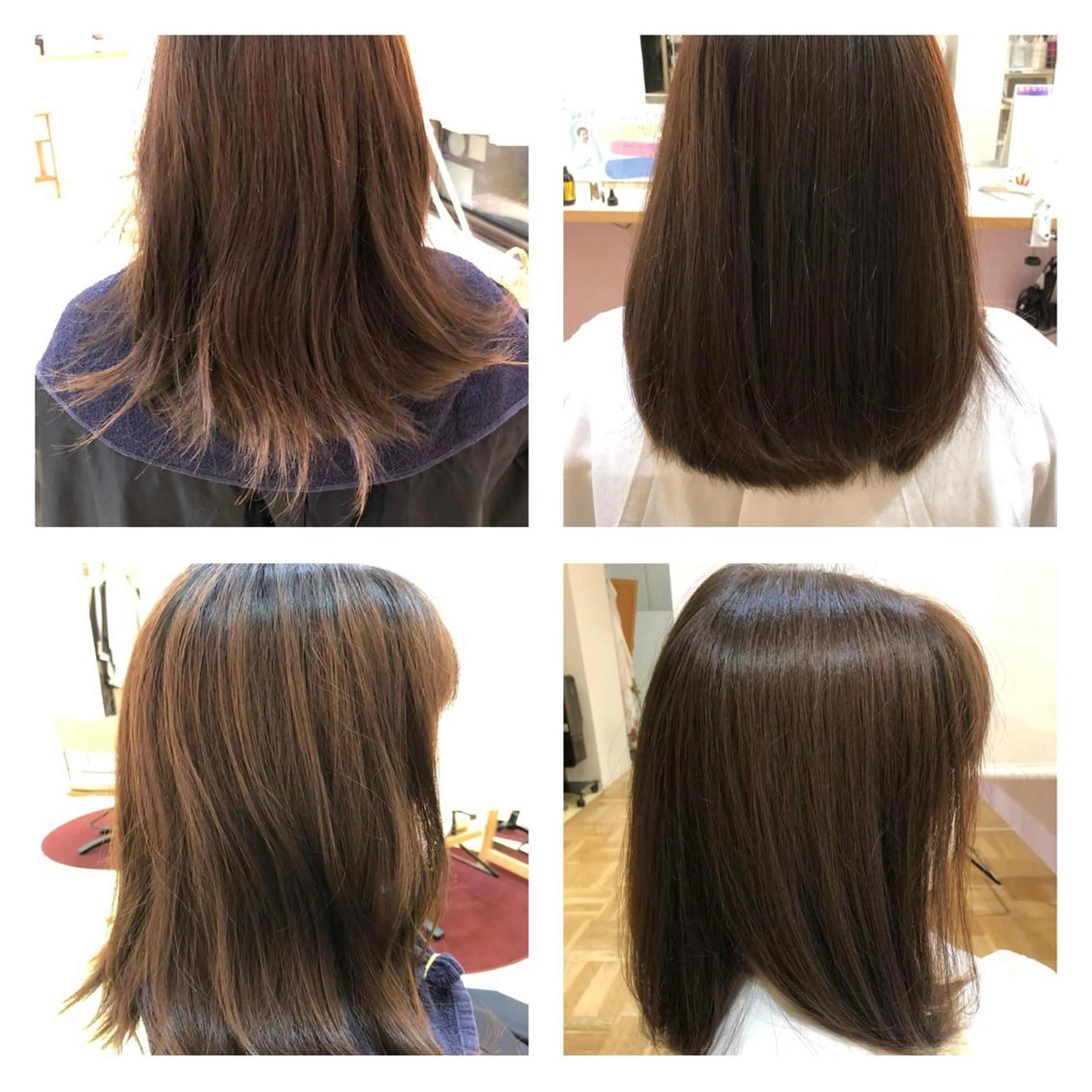 セミロング カラー later登戸所属・中島 芽生のヘアスタイル