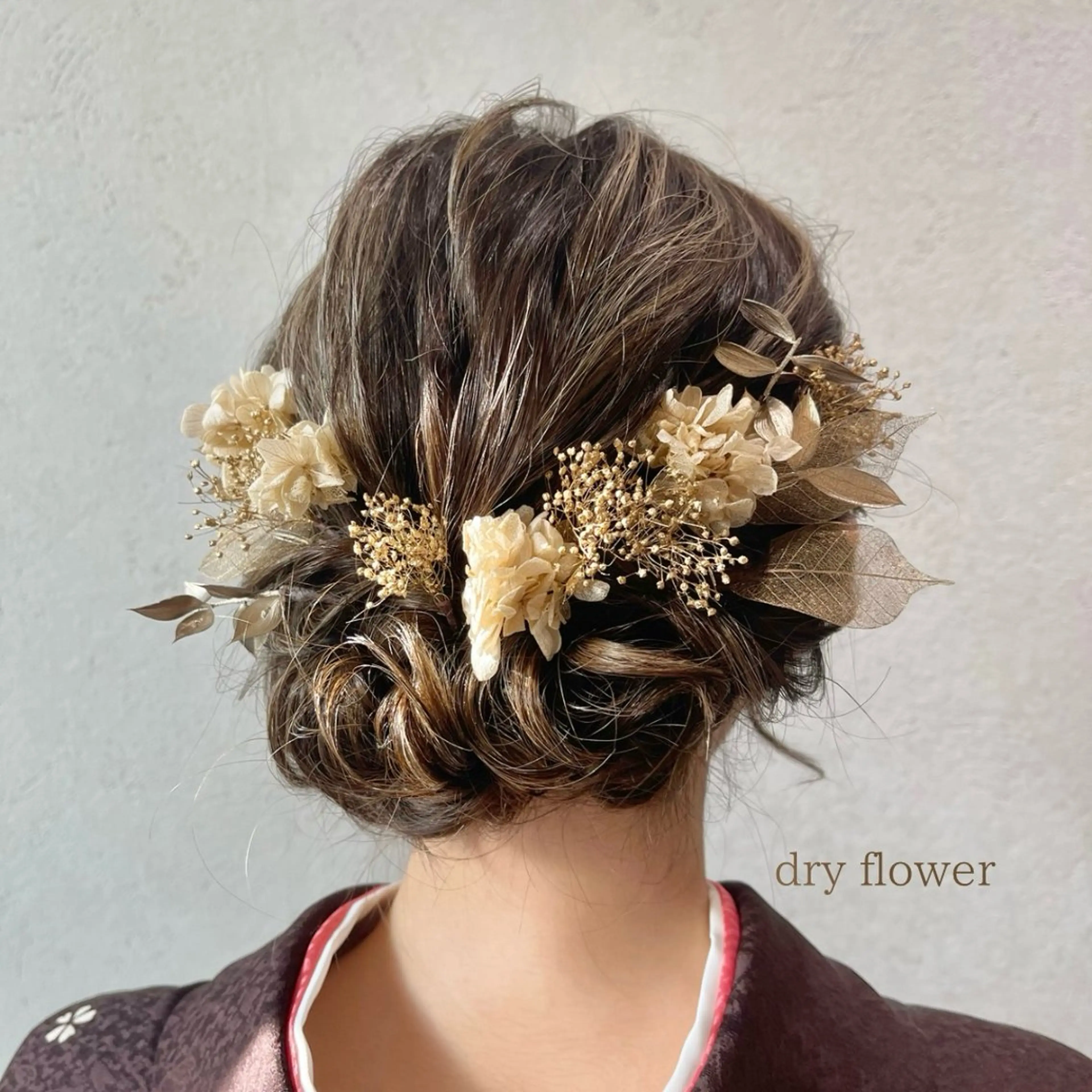 ミディアム ヘアアレンジ 結婚式・ブライダル デート 卒業式のヘアスタイル charm《銀座》 ヘアセット/縮毛矯正のヘアスタイル