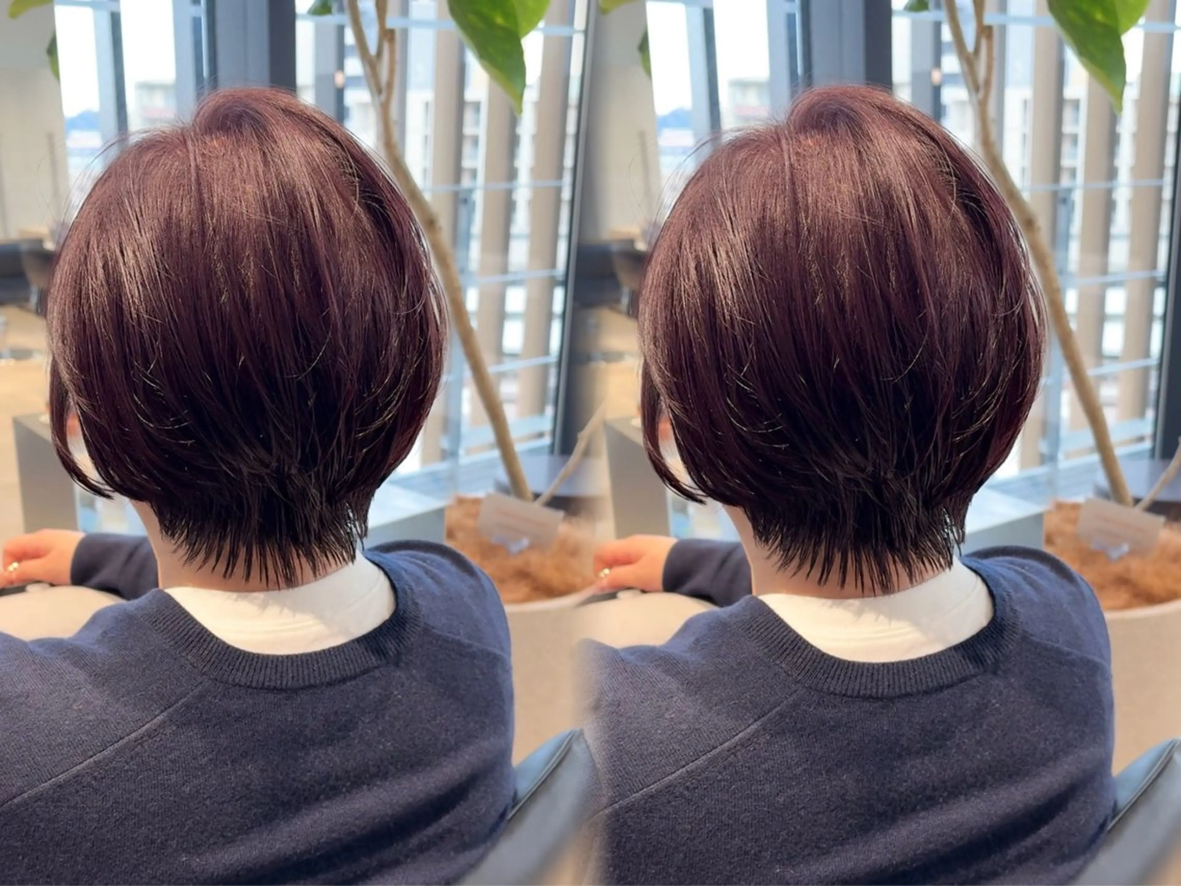 ショート カット メンズバレイヤージュ 斉藤春のヘアスタイル