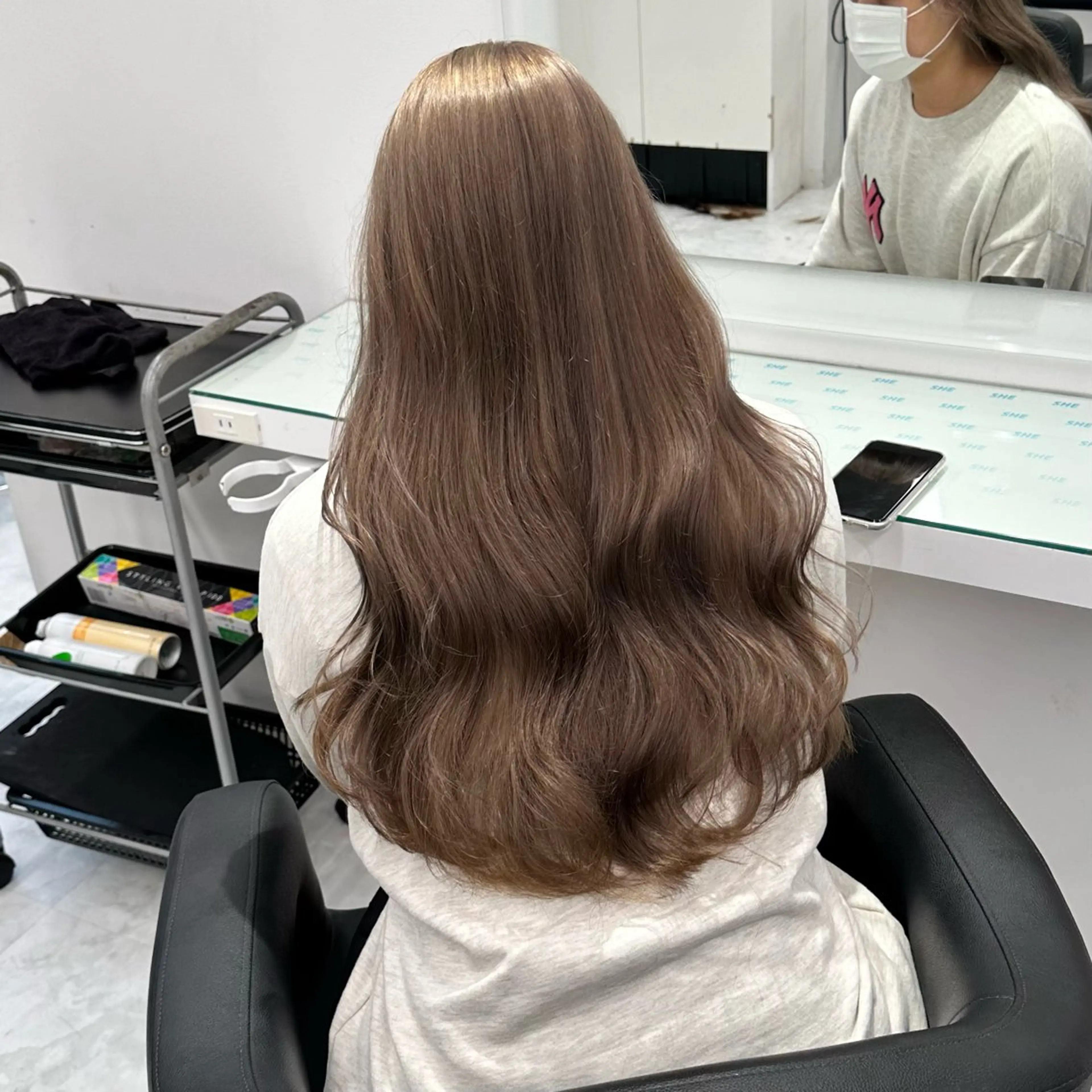 ロング 🎀淡めモテカラー WAKANA🎀のヘアスタイル