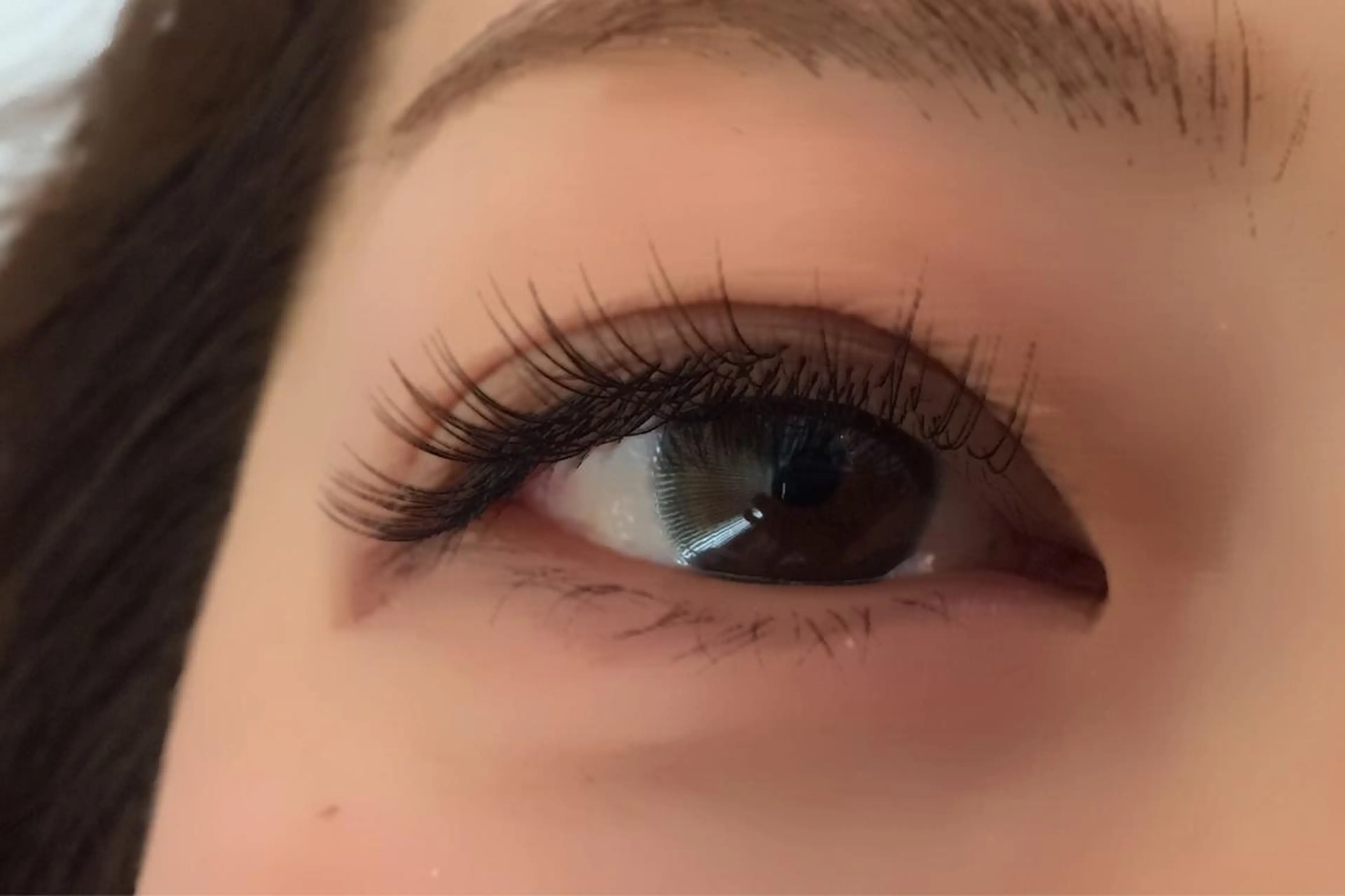 160本まで🌟選べる毛質〜ミンクorセーブルorフラットラッシュ(+500) orカラーエクステ(+500)〜の写真