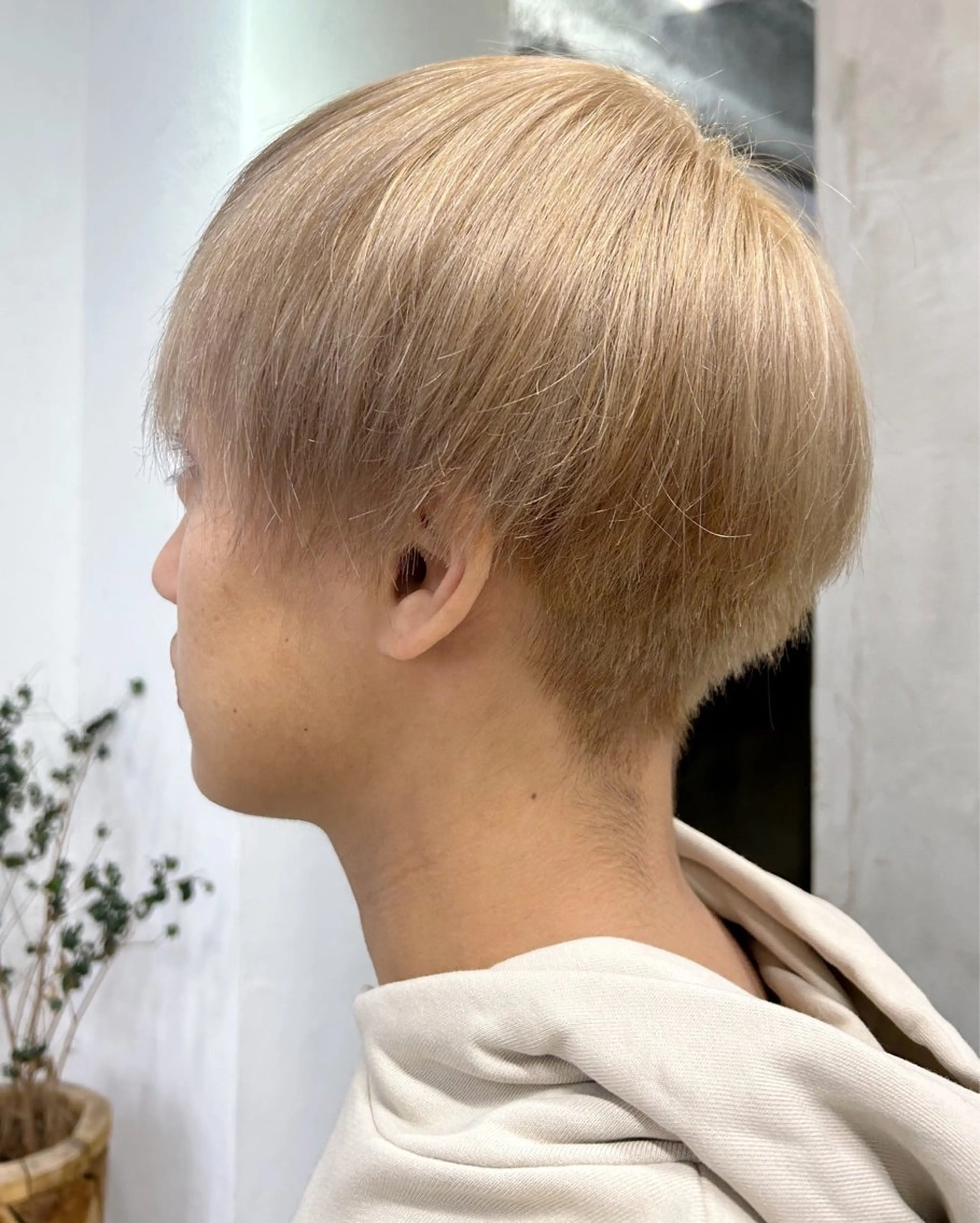 カラー メンズ 🫐寒色系カラー 🫐ヤマナカリリカのヘアスタイル