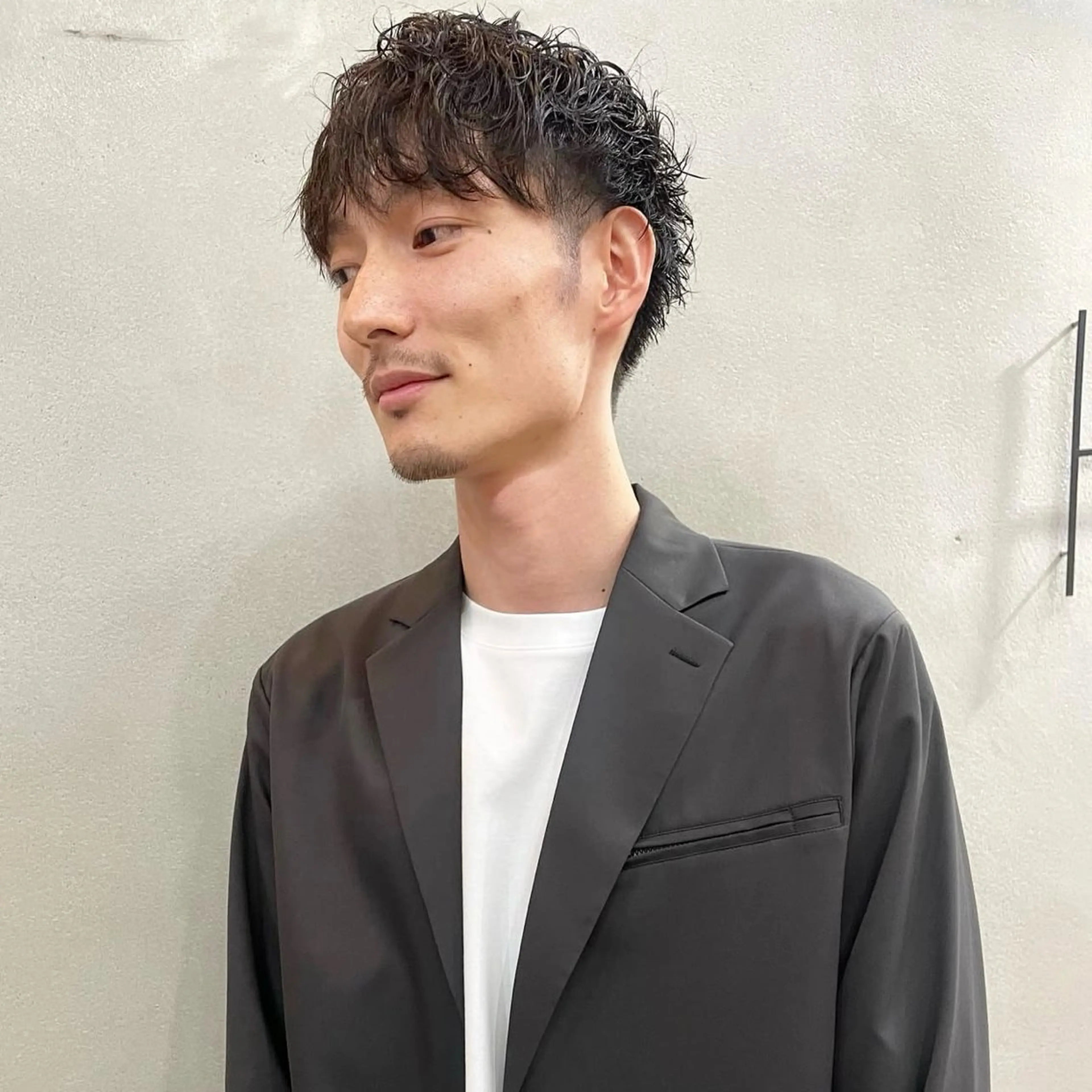 〖 men's  限定 〗 カット+炭酸シャンプー+眉カットの写真