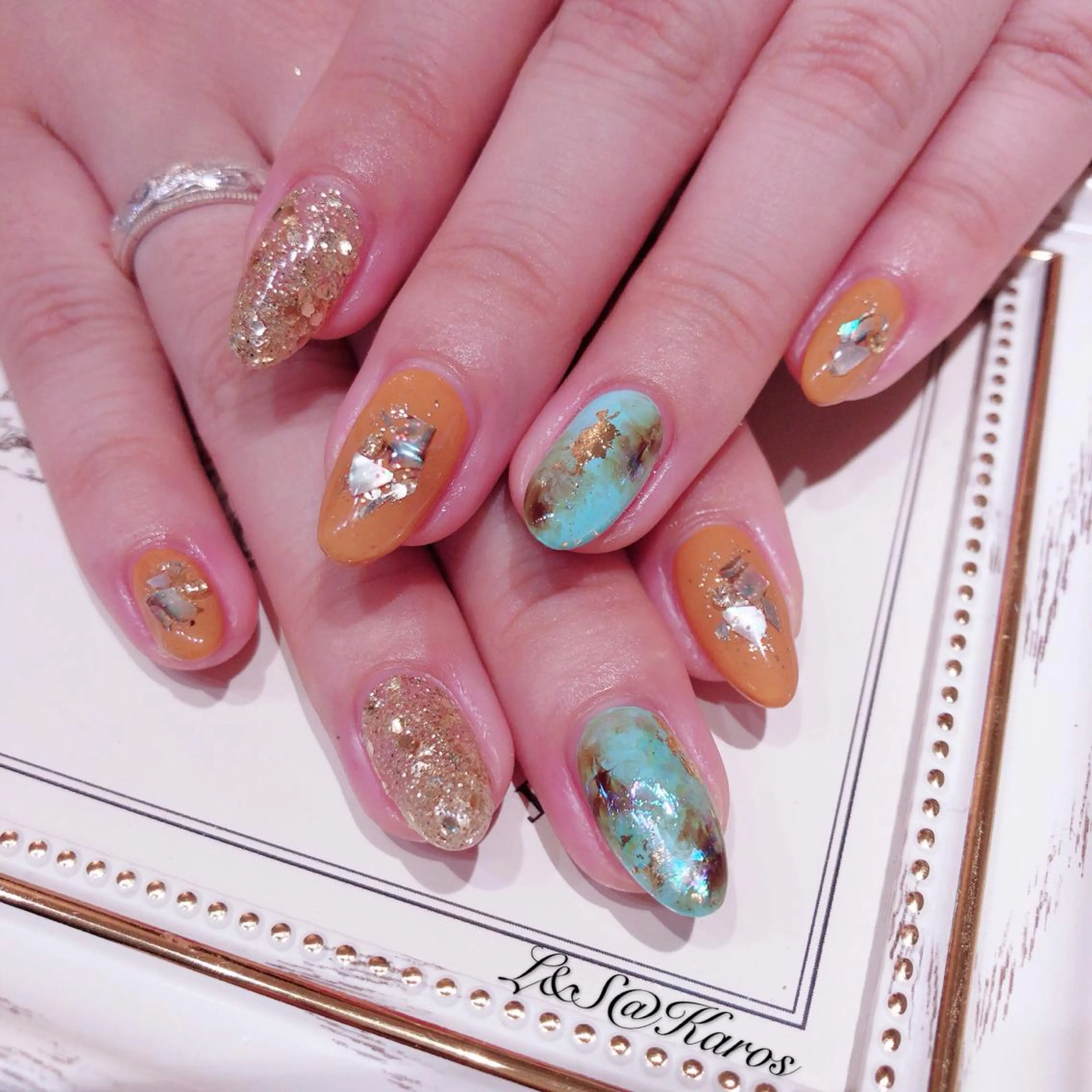 ネイル ハンドネイル L&S@Karos所属・L&S@ Karosのネイルデザイン