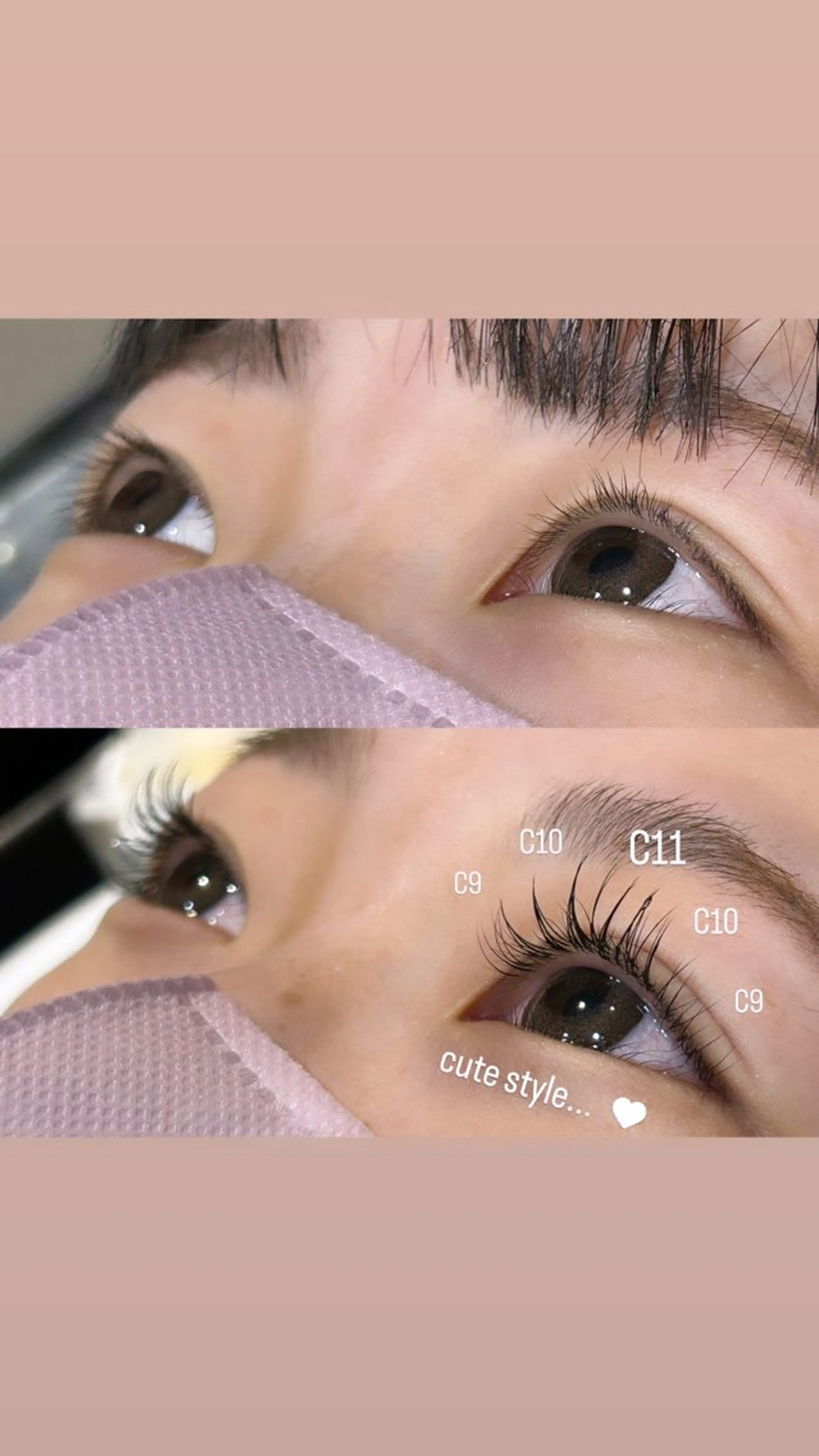 マツエク・マツパ 🩷ྀི中村 ほのか🧸🌷のマツエク・マツパデザイン