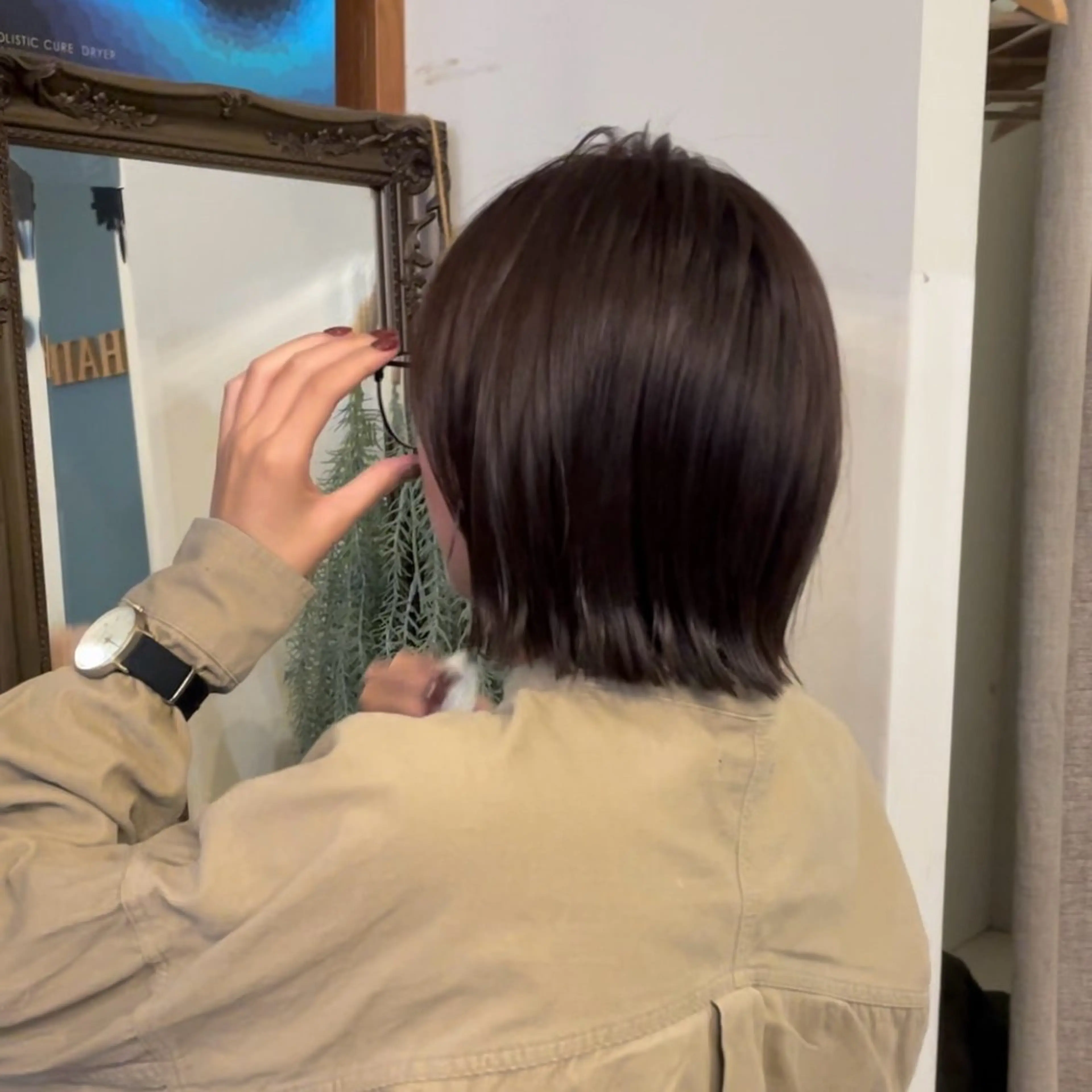 ショート HAIR en所属・撮影モデル募集‼️ 大橋菜々美のヘアスタイル