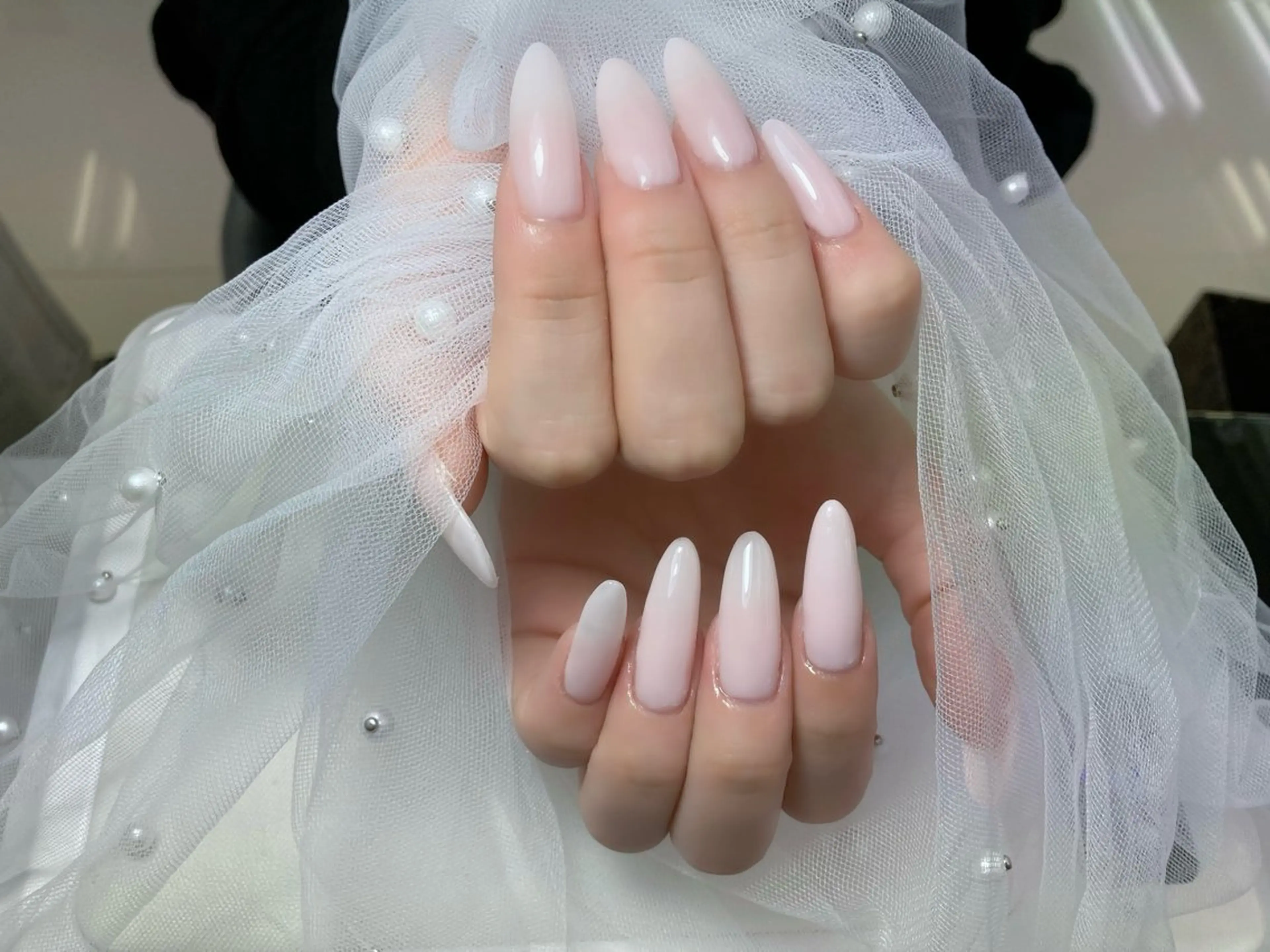 minimo特別価格！【チップ長さ出し】★ワンカラー or ラメグラ★ 7980の写真