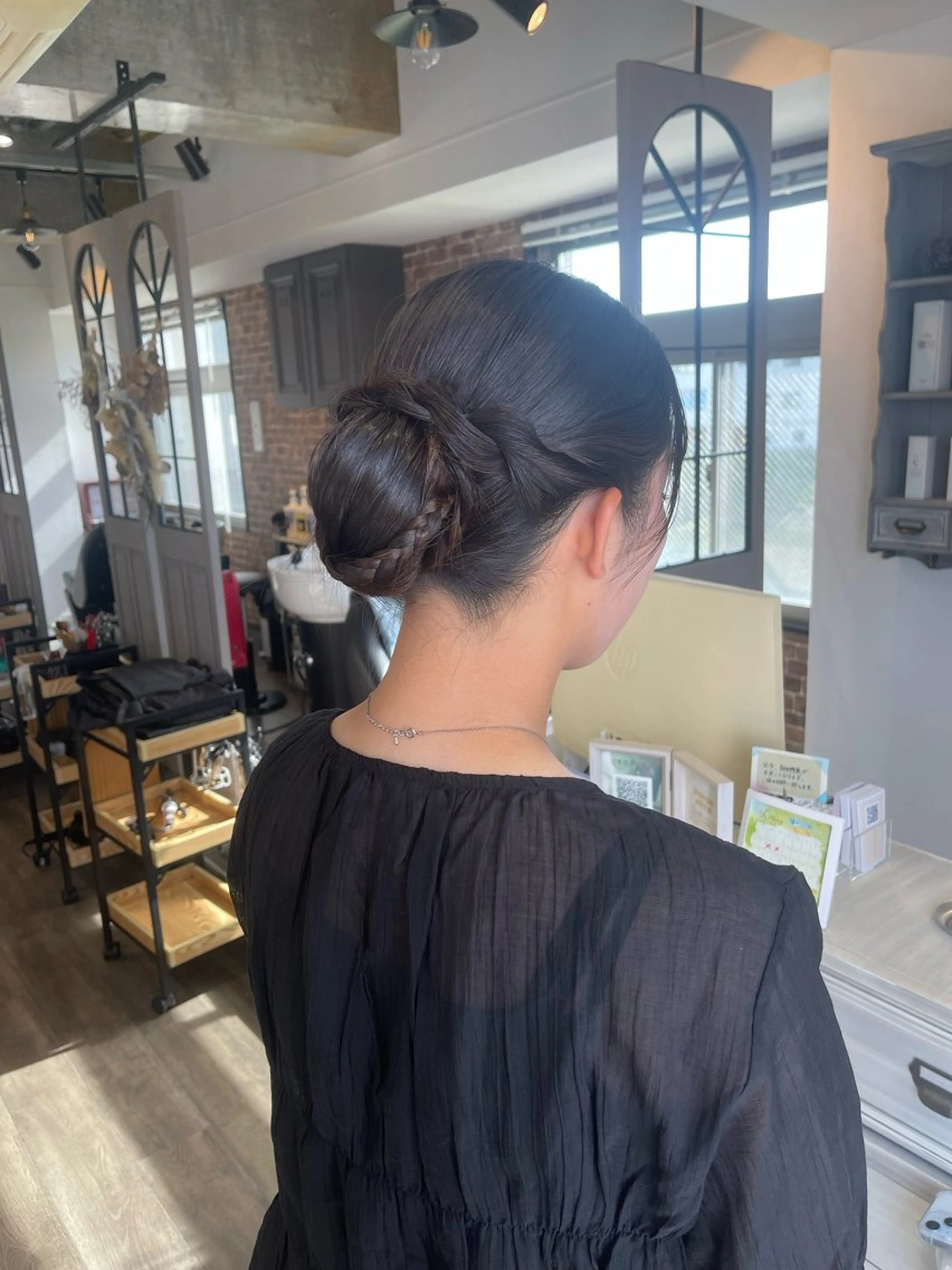 ロング ヘアアレンジ ヘアセット Felice Erikaのヘアスタイル