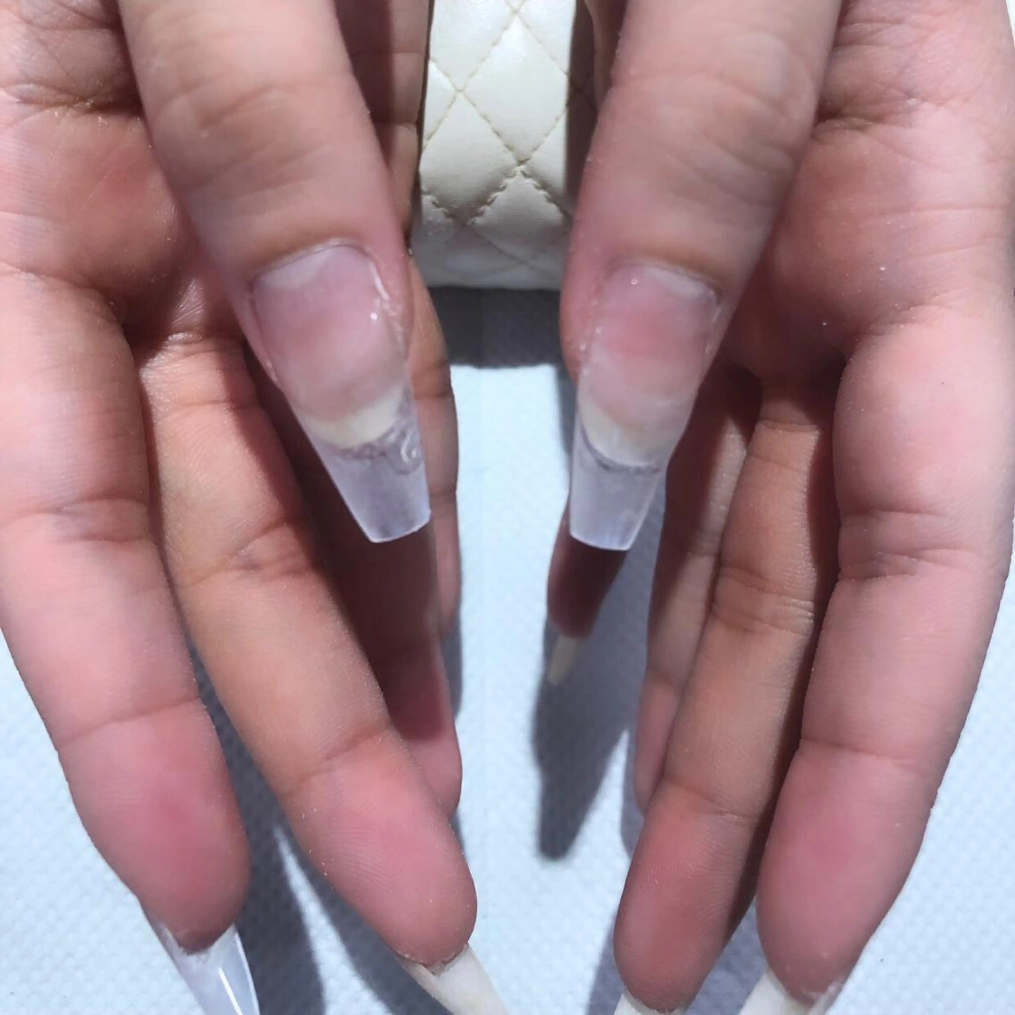 ネイル 長さ出し ネイルチップ Nes.Nail所属・Miyagi Asamiのネイルデザイン