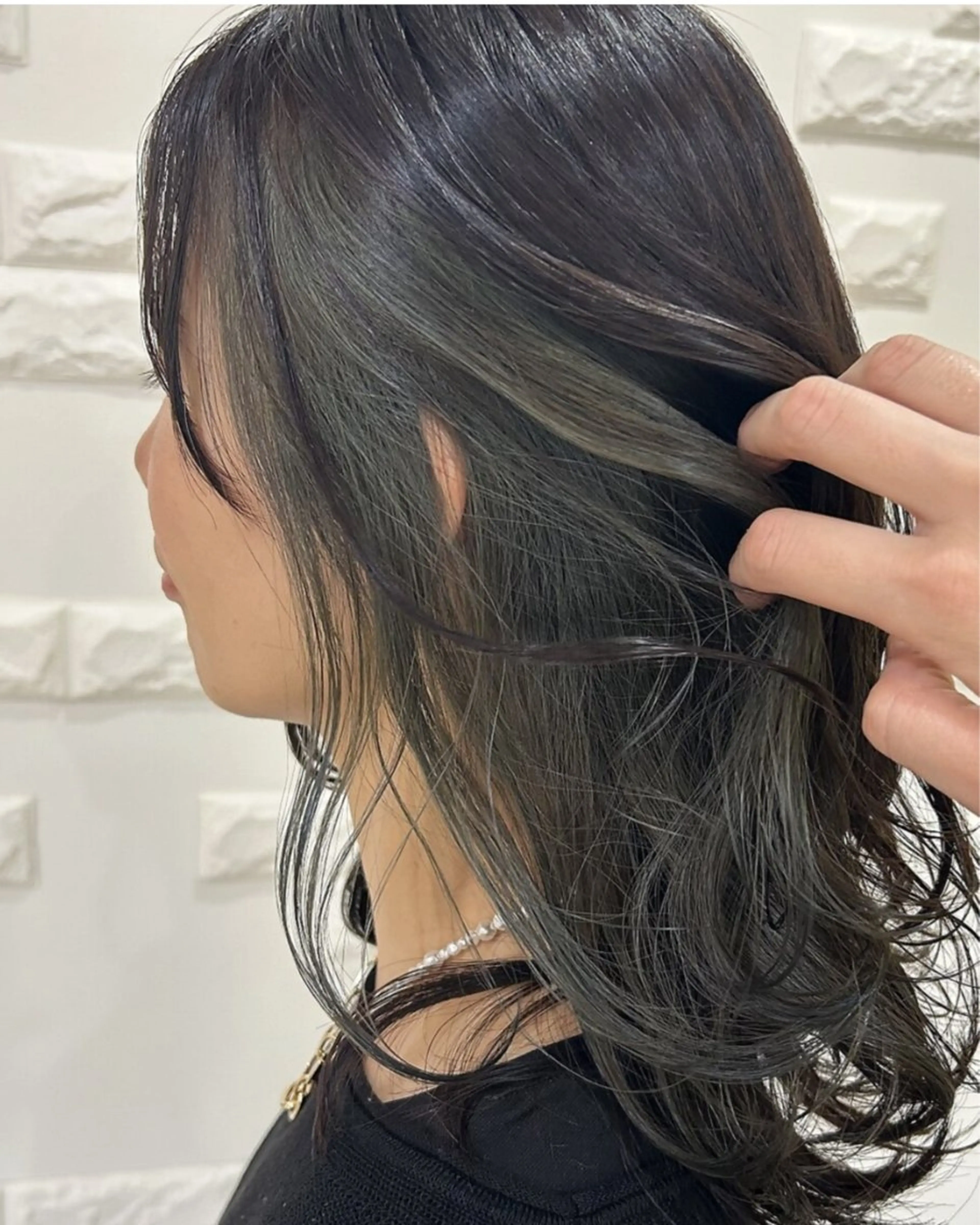 セミロング エスハートオブヘアー所属・佐藤 帆春のヘアスタイル