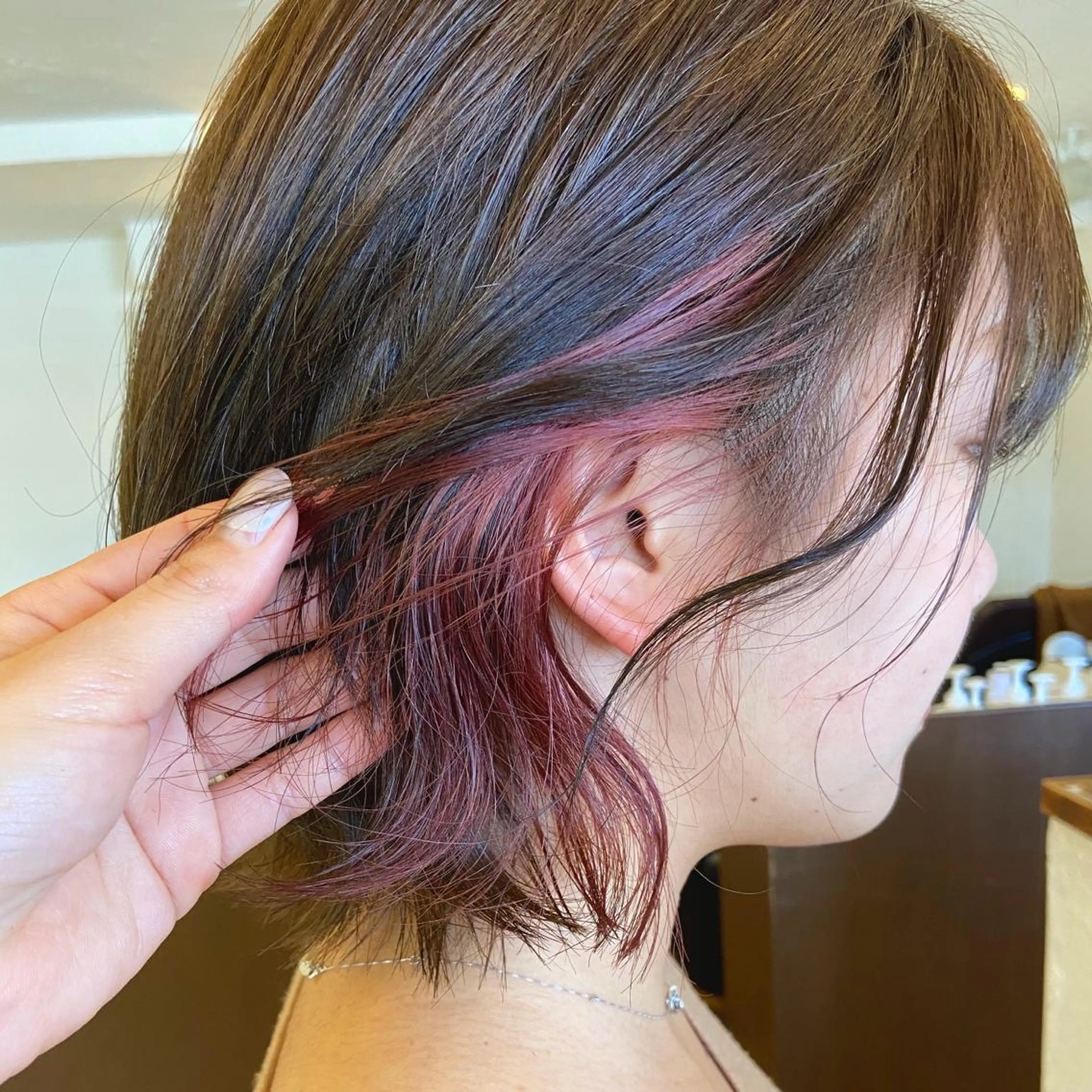 ミディアム カラー Hair Musee   柱店所属・topstylist 吉住 早織のヘアスタイル