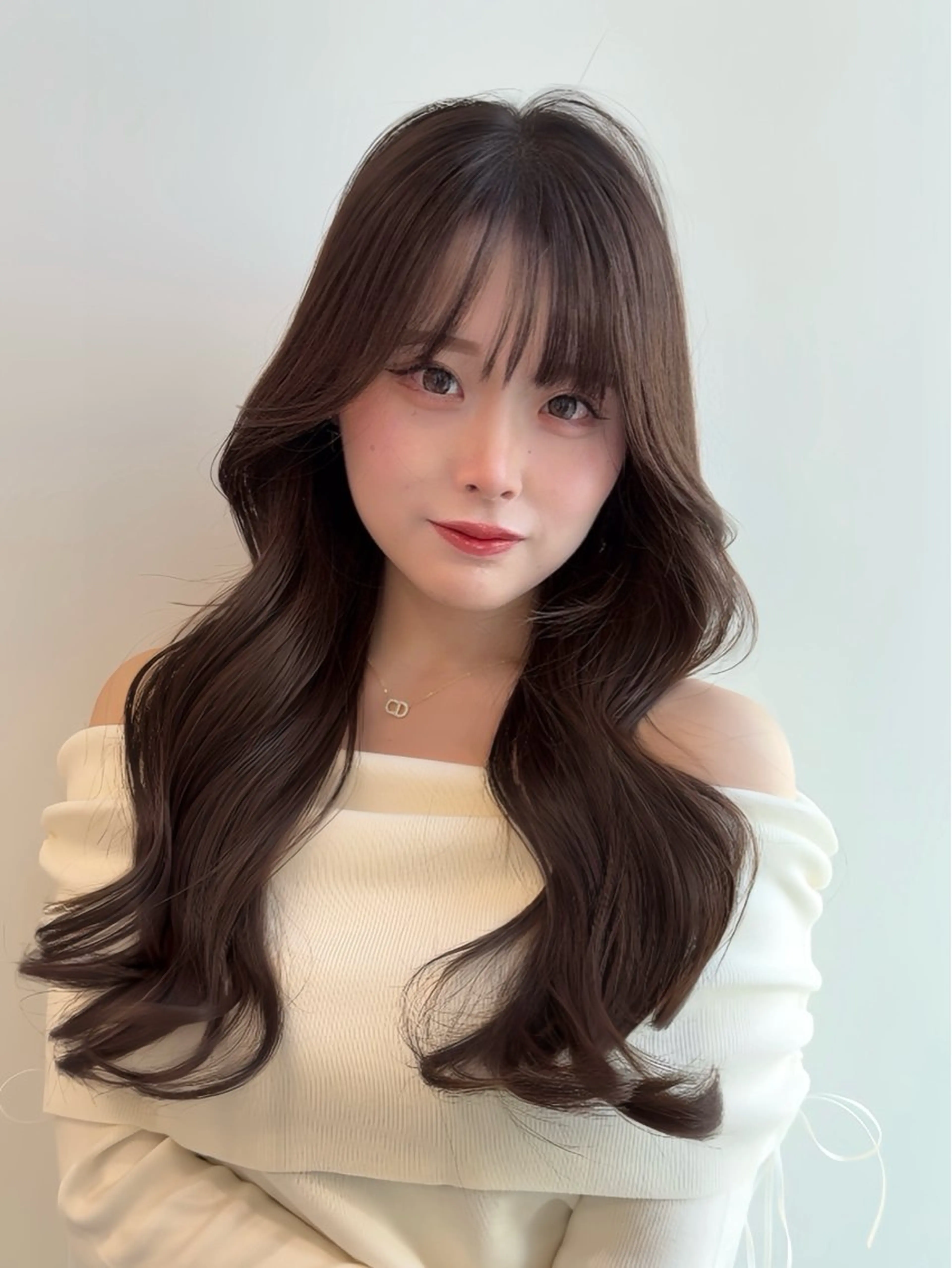 ロング カラー カット メンズ/メッシュ ‪‪/セット/aoiのヘアスタイル