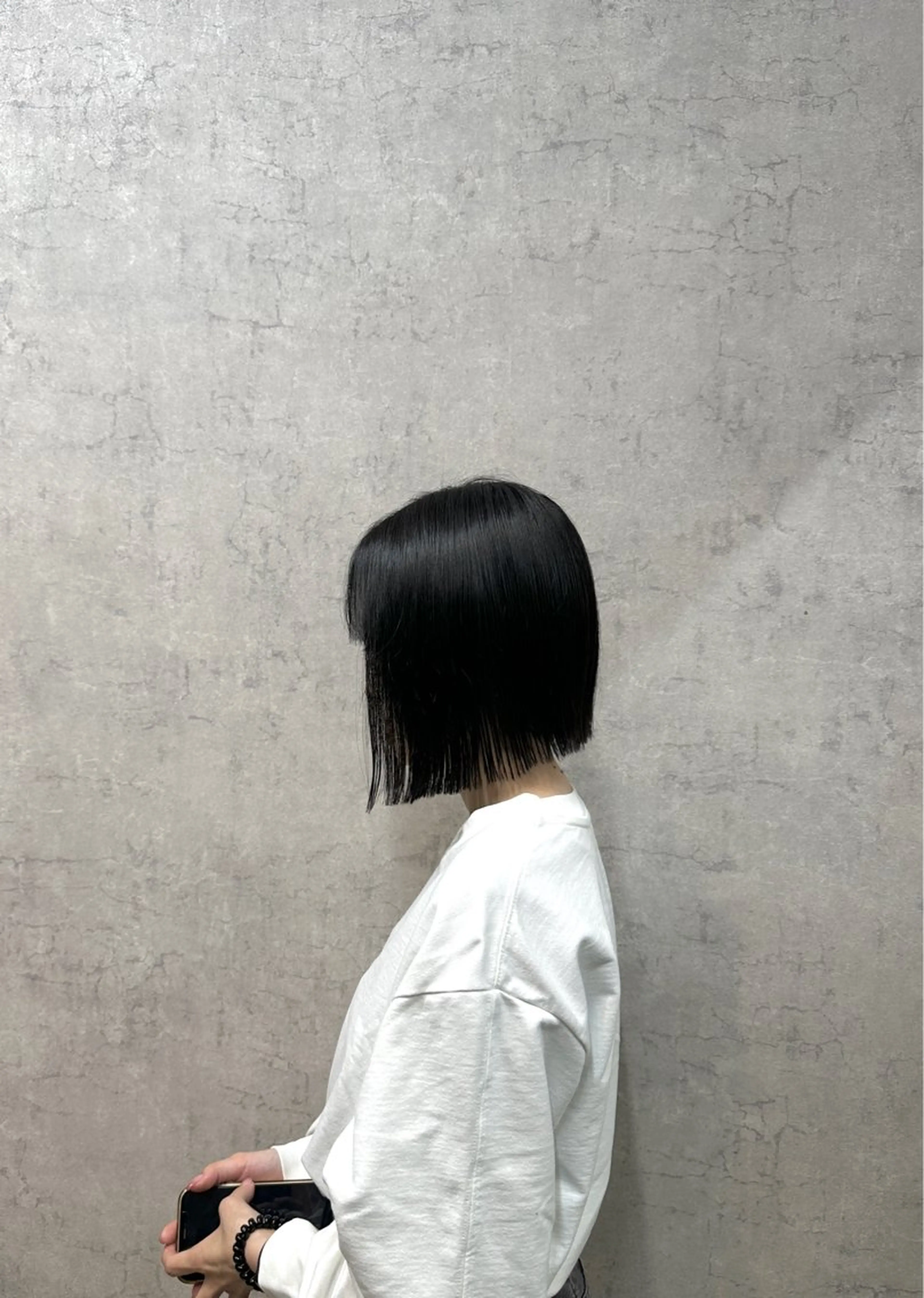 ミディアム ボブ 町田/透け感/透明感 Shibuのヘアスタイル