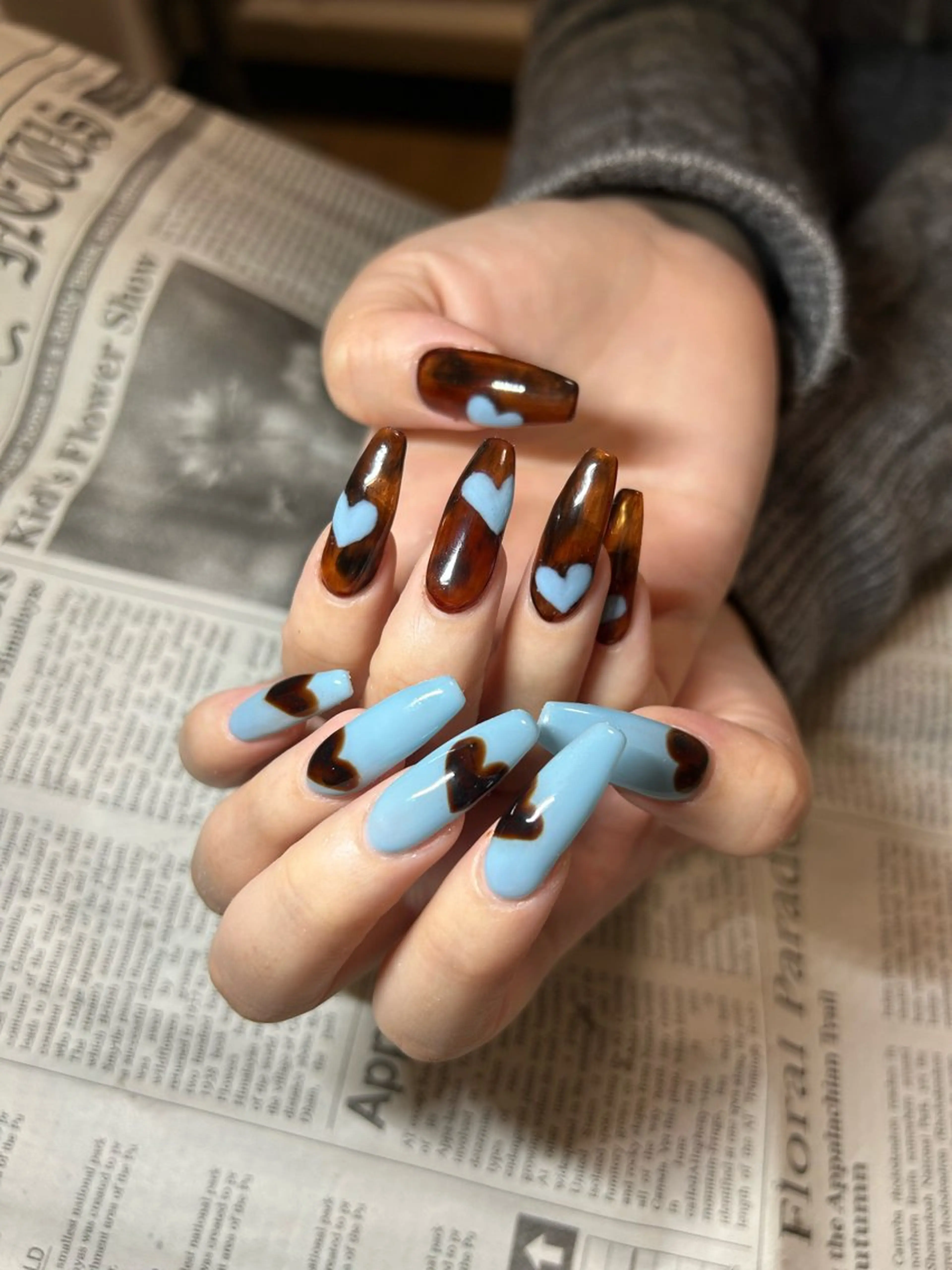 ネイル ハンドネイル ハンドケア 森山 舞のネイルデザイン