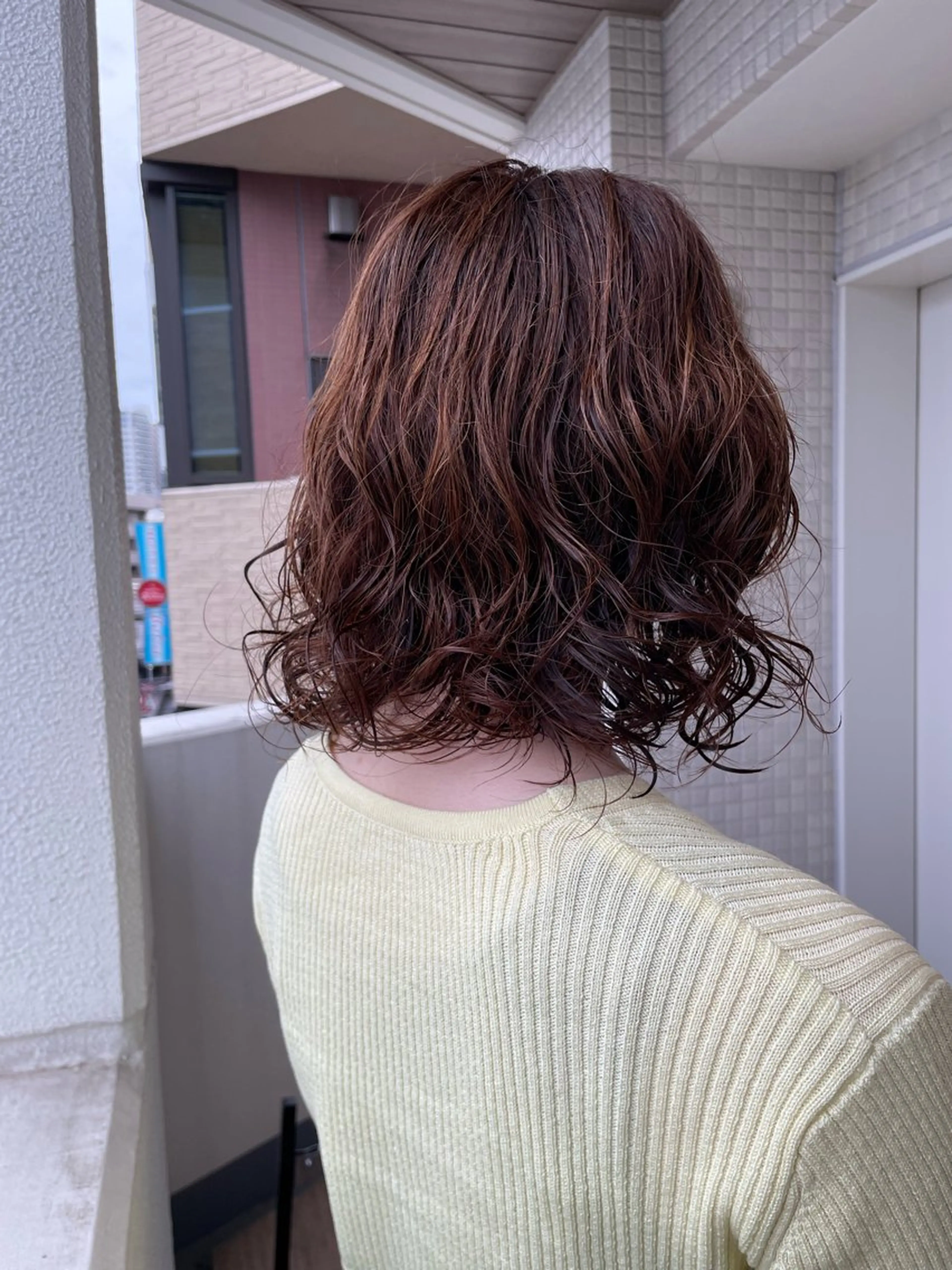 セミロング パーマ カット パーマ トリートメント Toiro 横浜所属・🎀レイヤー/パーマ カラー/ai🎀のヘアスタイル