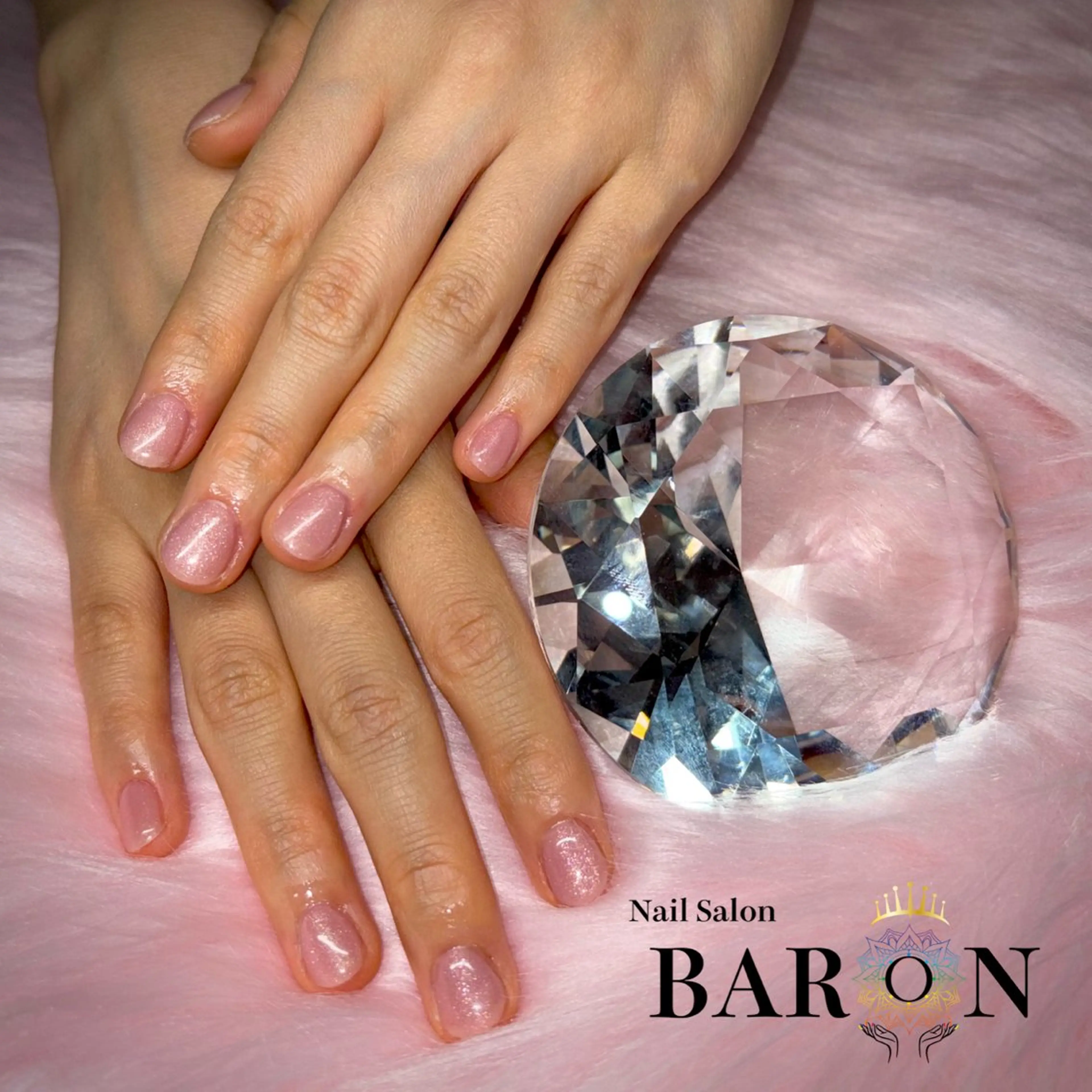 ネイル ラメ(グリッター) ♛BARON♛ MANAのネイルデザイン