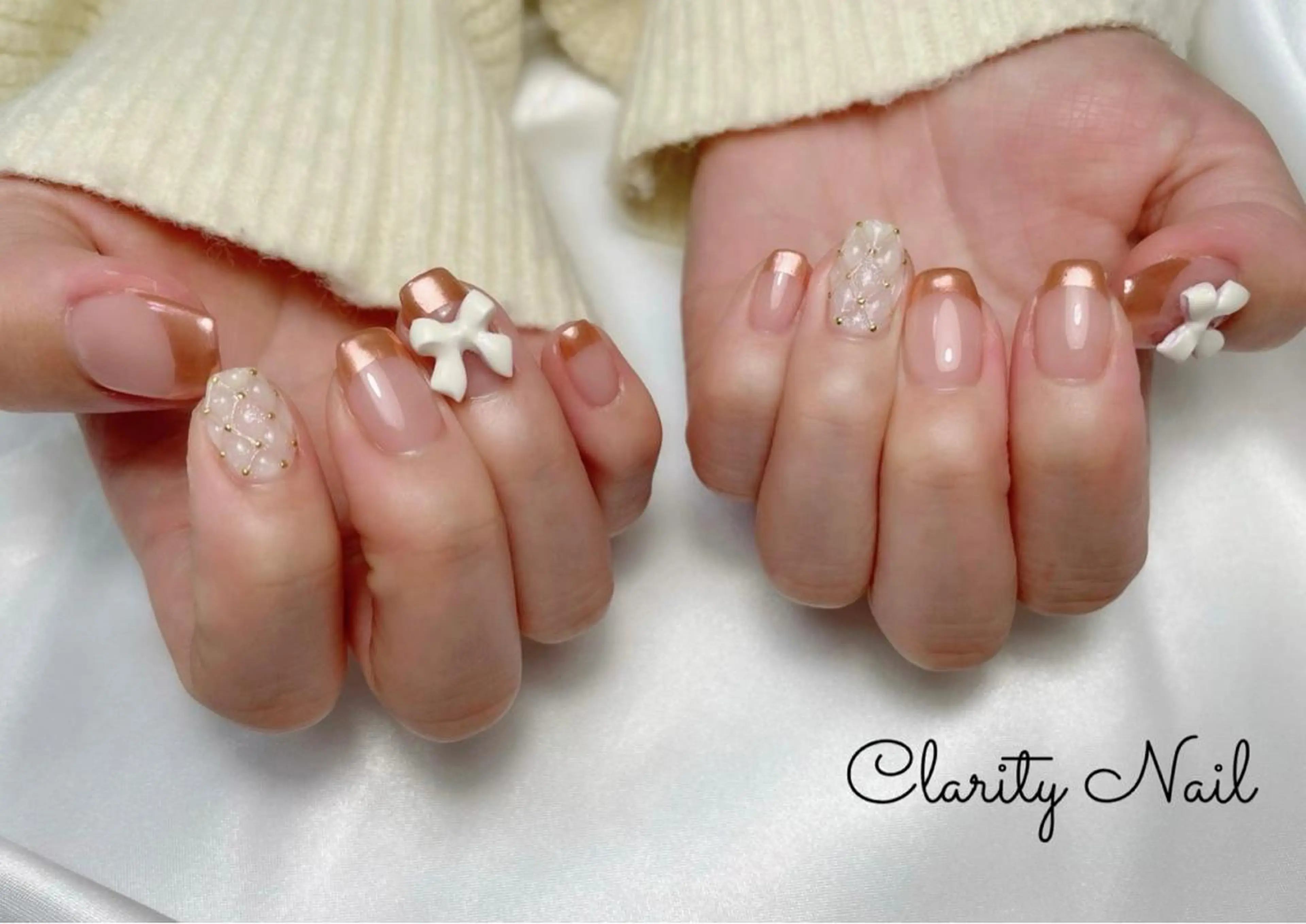 ネイル アートネイル 持ち込み ハンドネイル Clarity Nailのネイルデザイン