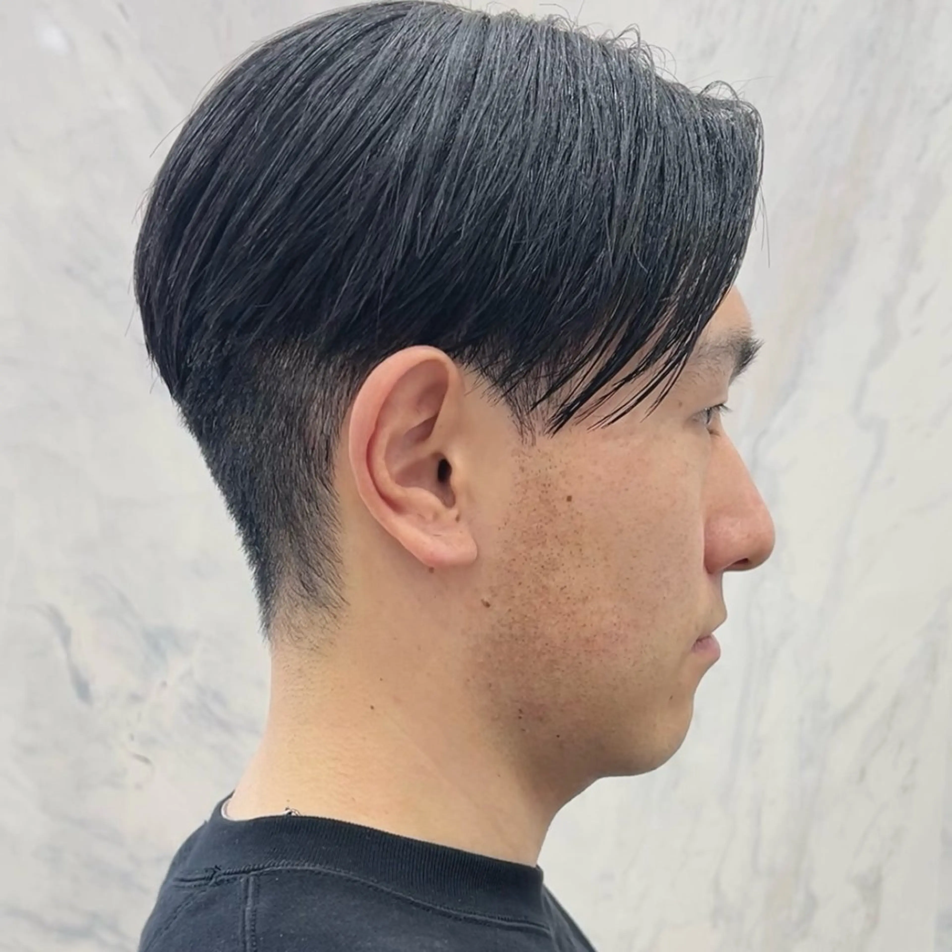 ショート メンズ カット 縮毛矯正 トリートメント 海/ボブ パーマのヘアスタイル