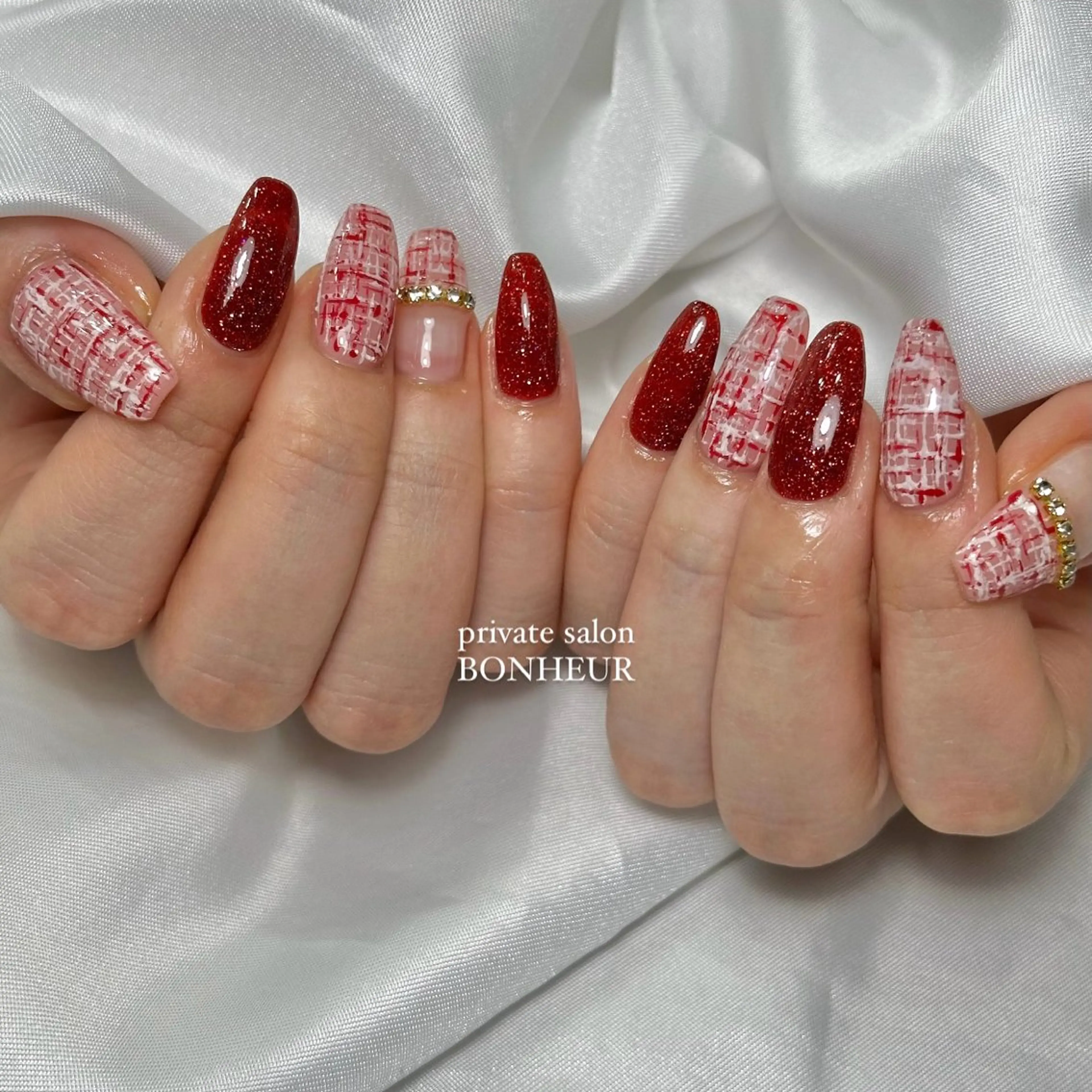 ネイル ハンドネイル BONHEUR Annaのネイルデザイン