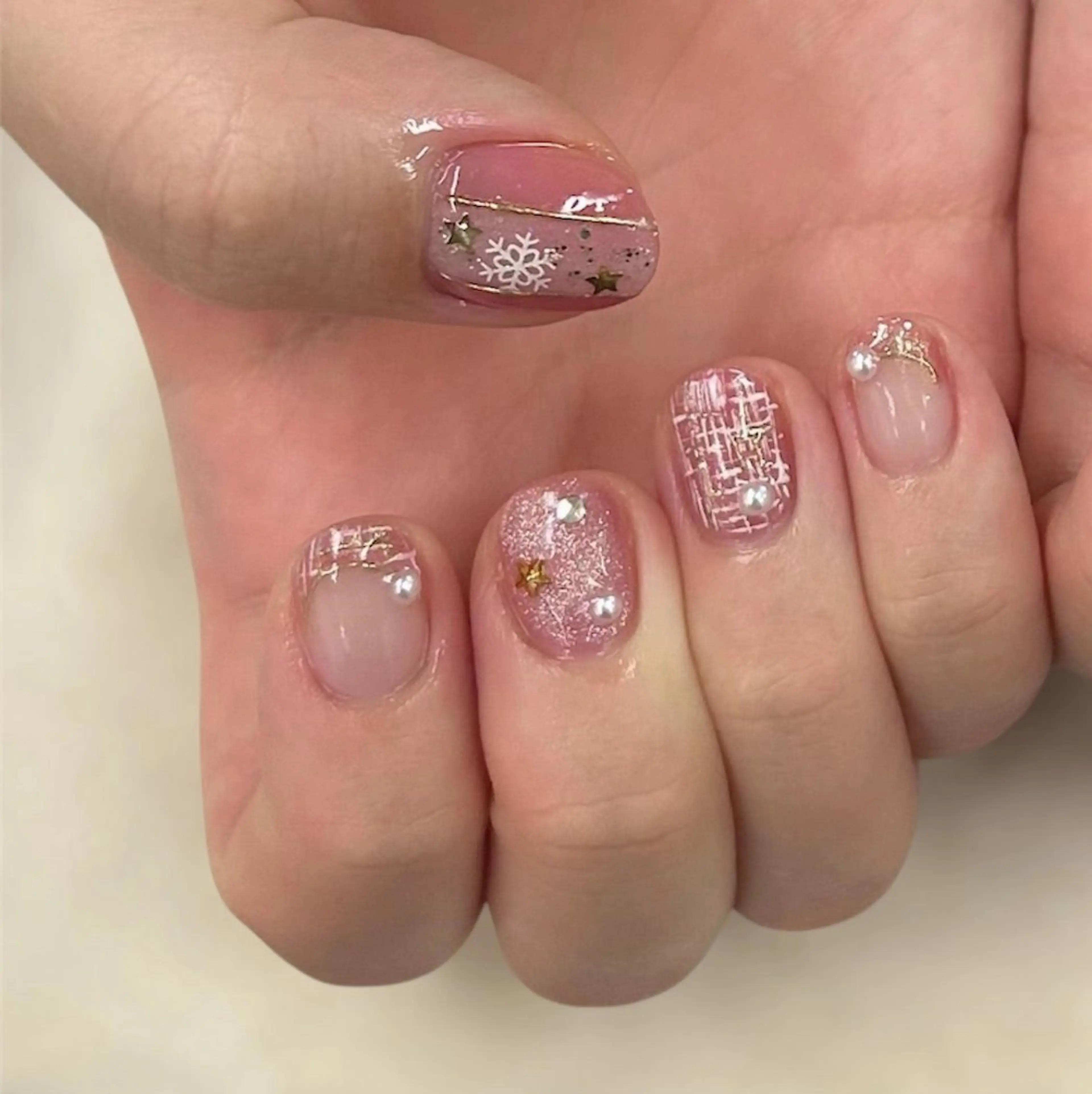 ネイル ハンドネイル アトリエ　ミモザ所属・いまむら あかりのネイルデザイン