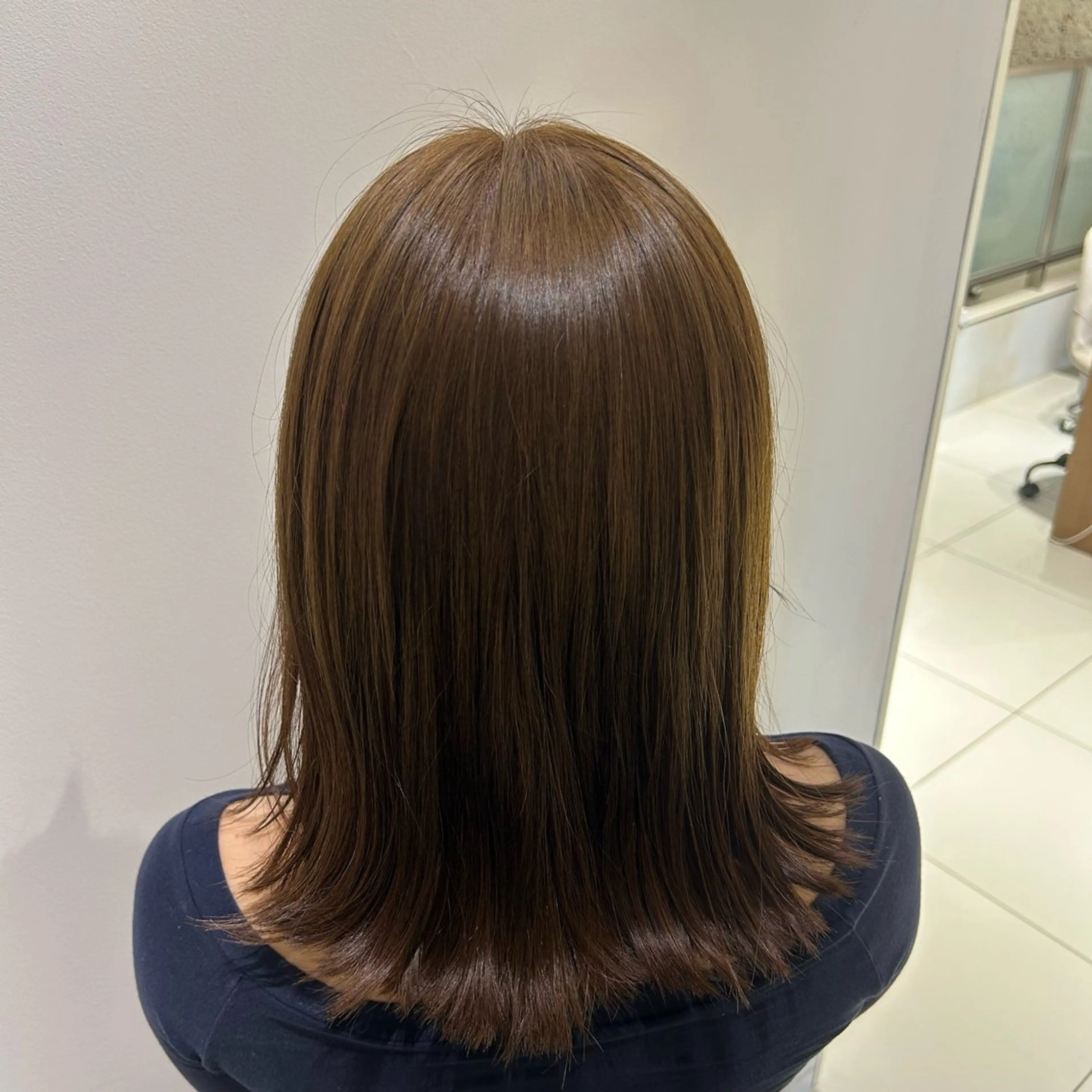 ミディアム カラー JURI 🎀透明感カラー🎀のヘアスタイル