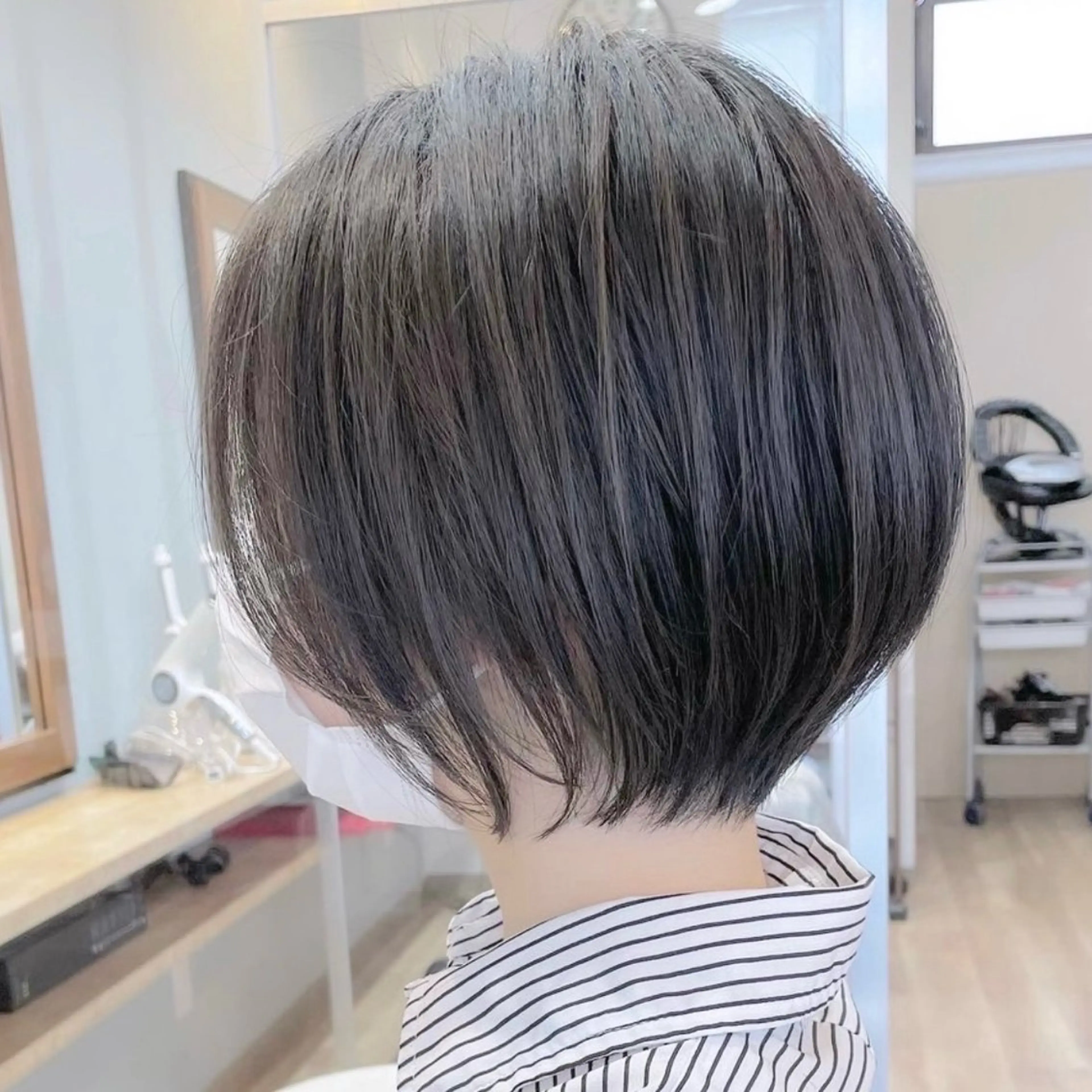 ショート カラー カット ヘアカラー トリートメント 渋谷ボブ/レイヤー ボブ田中航平のヘアスタイル