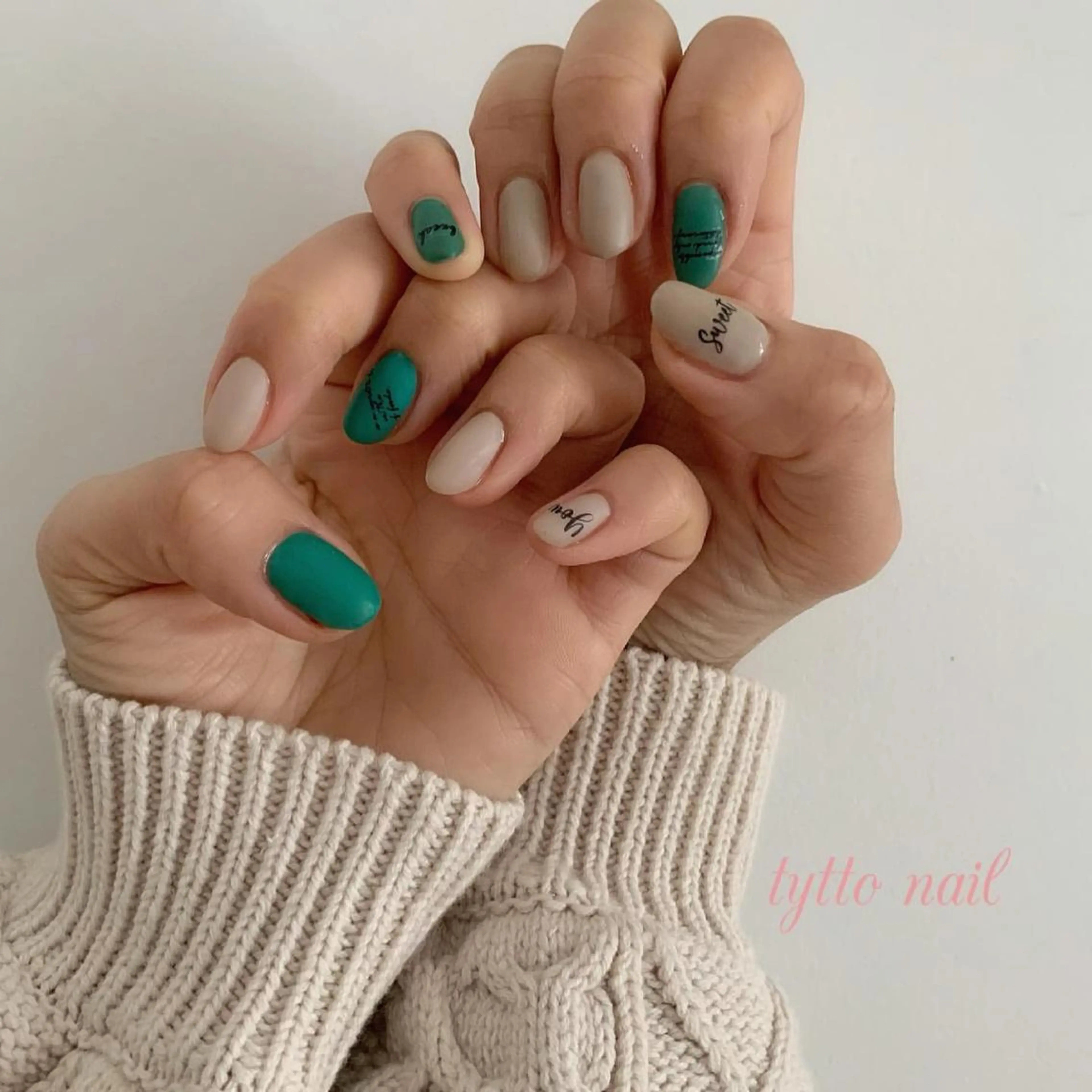 ネイル ハンドネイル tytto nail ❤︎‪‪eri‪‪のネイルデザイン