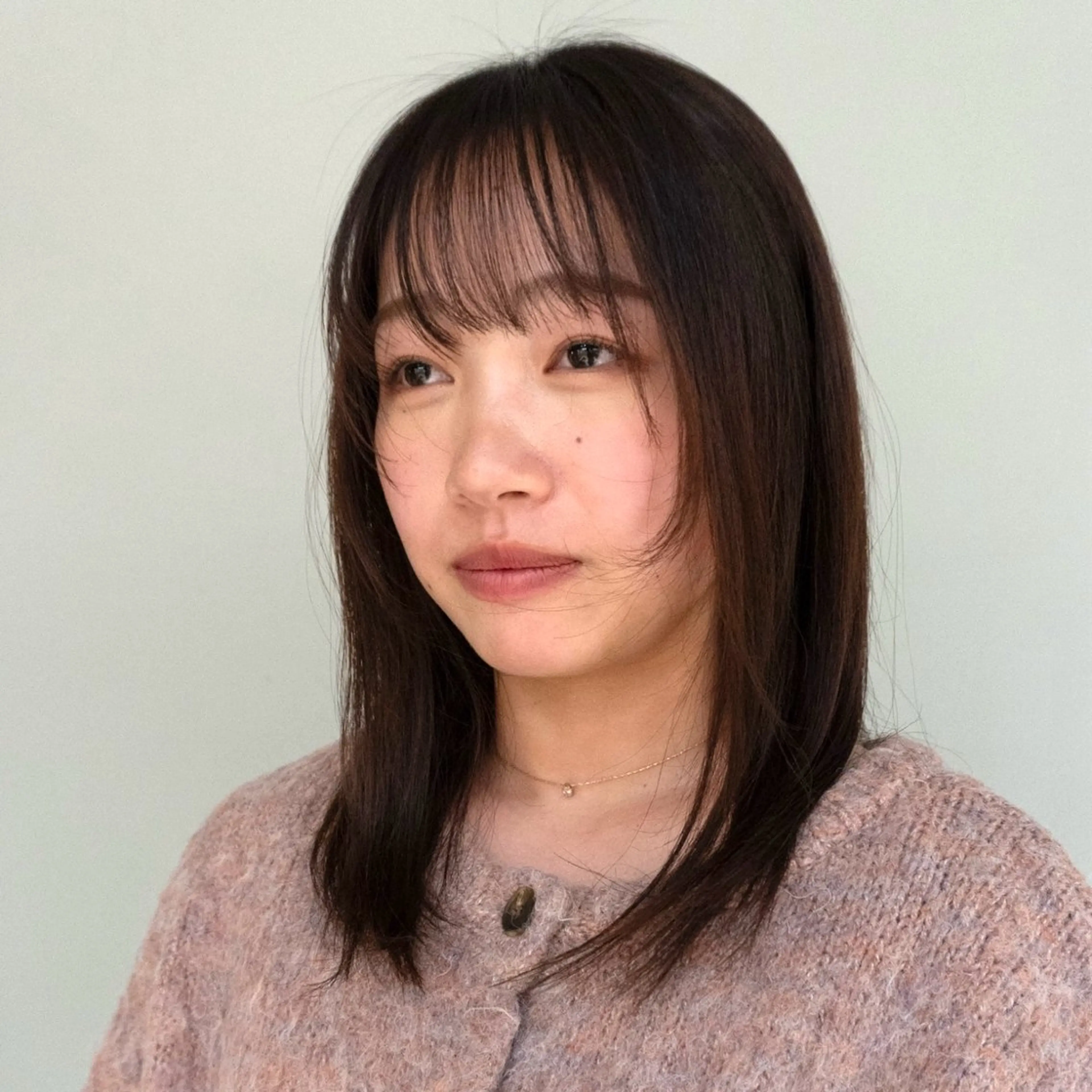 ミディアム 縮毛矯正 トリートメント 🌿ボブ パーマ高橋啓太🌿のヘアスタイル