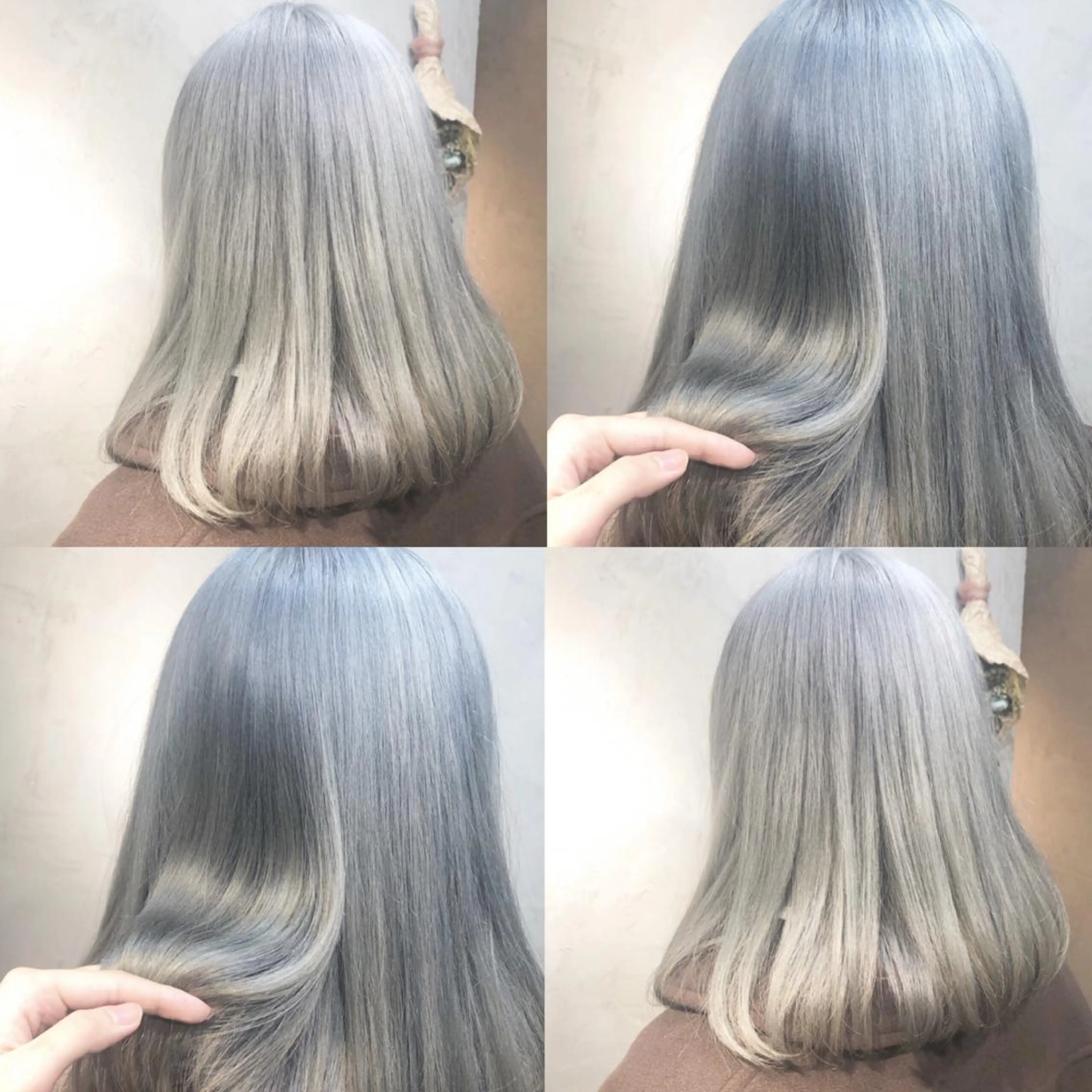 ロング ヘアカラー sano sayakaのヘアスタイル